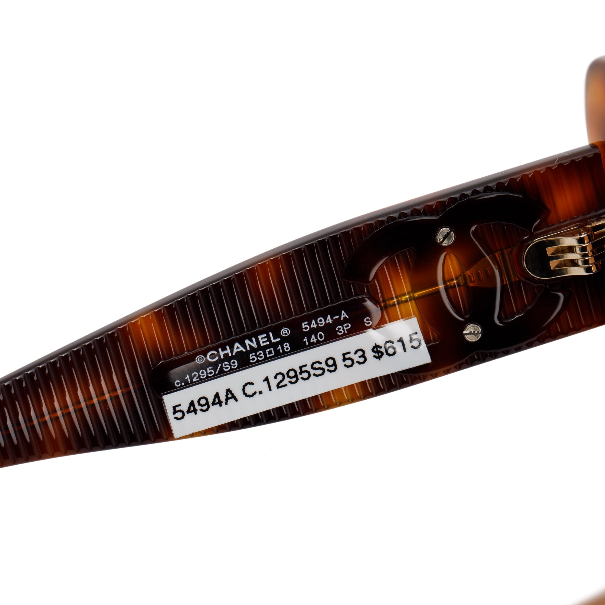 Chanel 5494-A Interlocking CC Logo Oversized Sunglasses