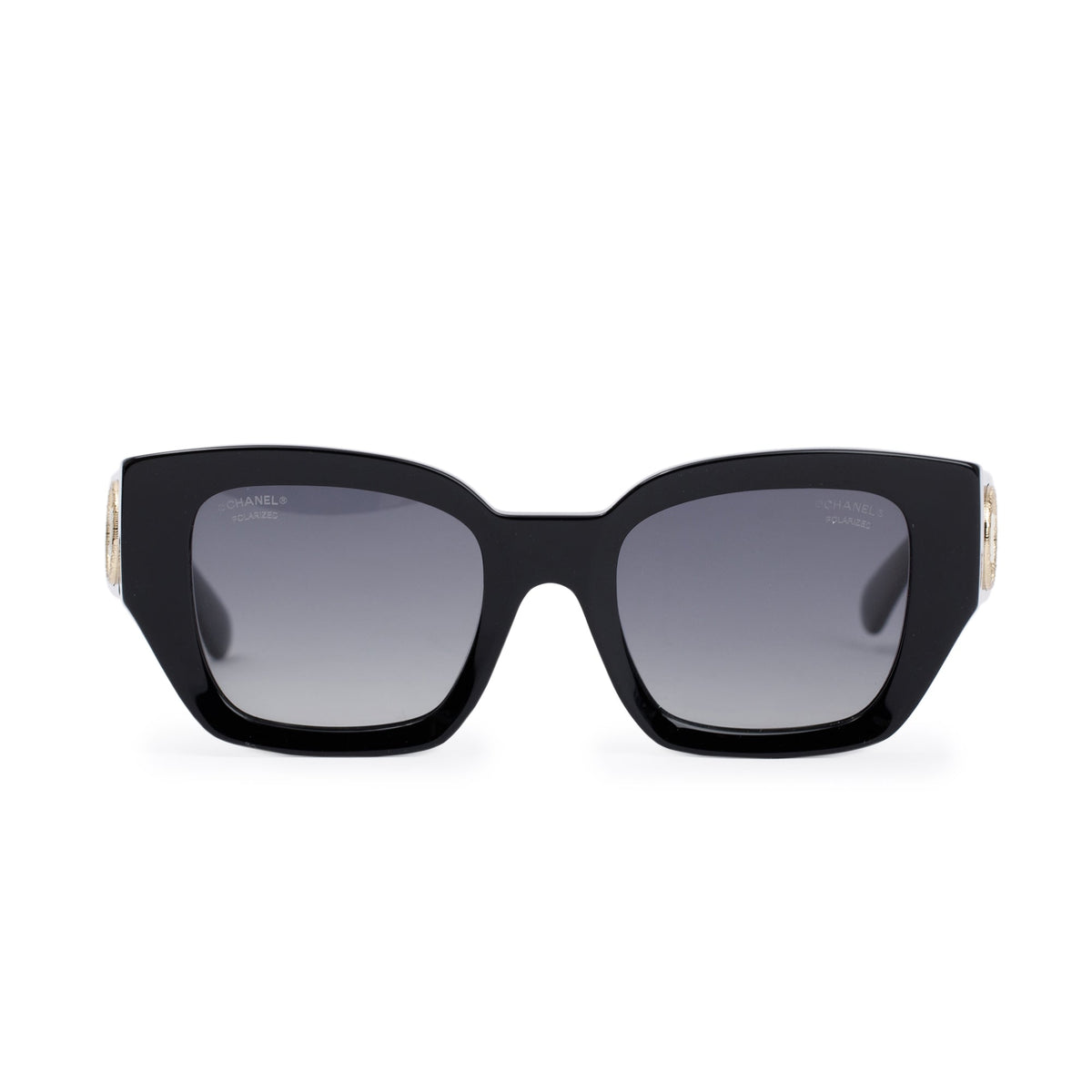 小物 CHANEL Square Shape Sunglasses case coco CHANEL Sunglasses: Square Sunglasses, acetate & calfskin 5546Q