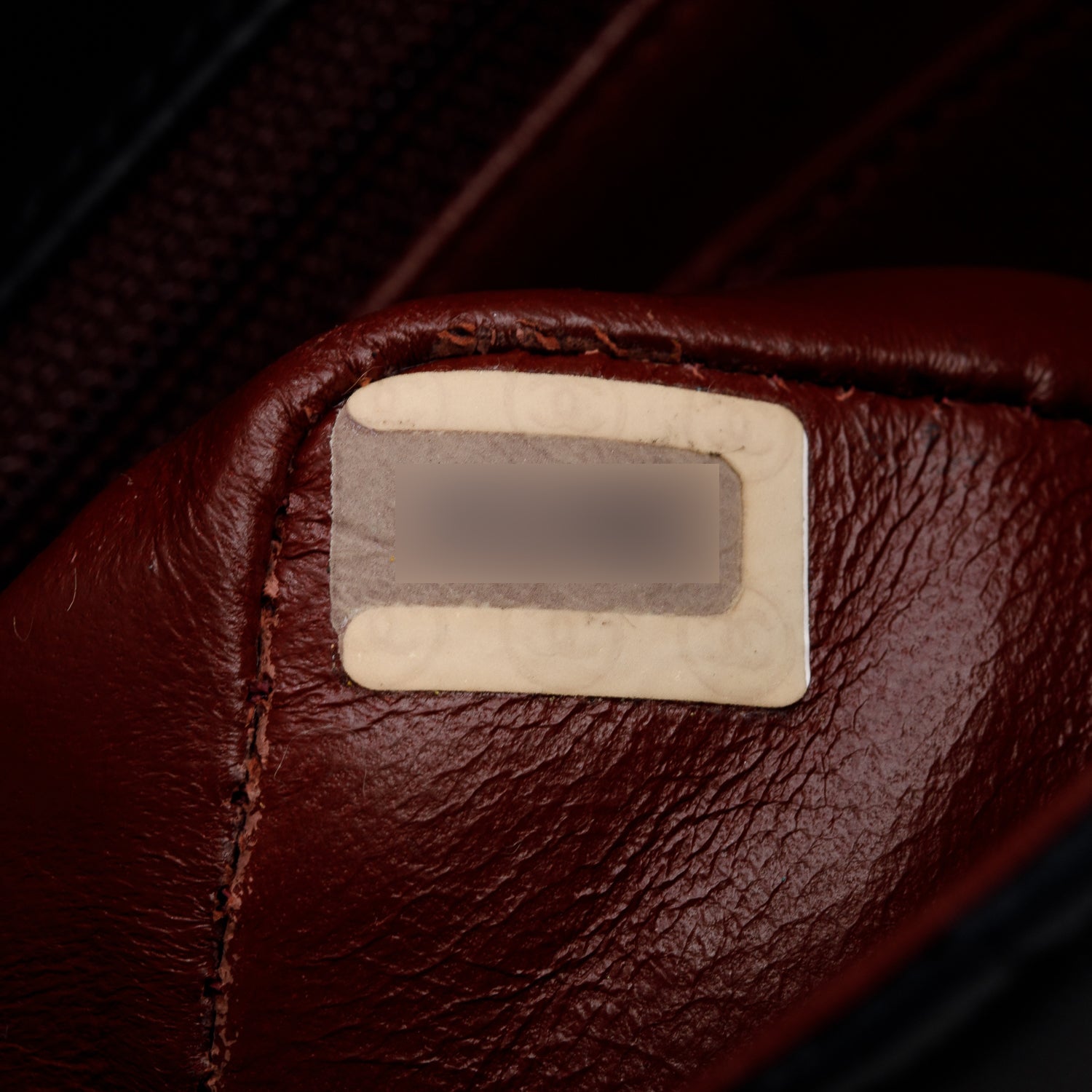 Chanel Vintage Black Lambskin Classic Mini Square Flap w/ Authenticity Card