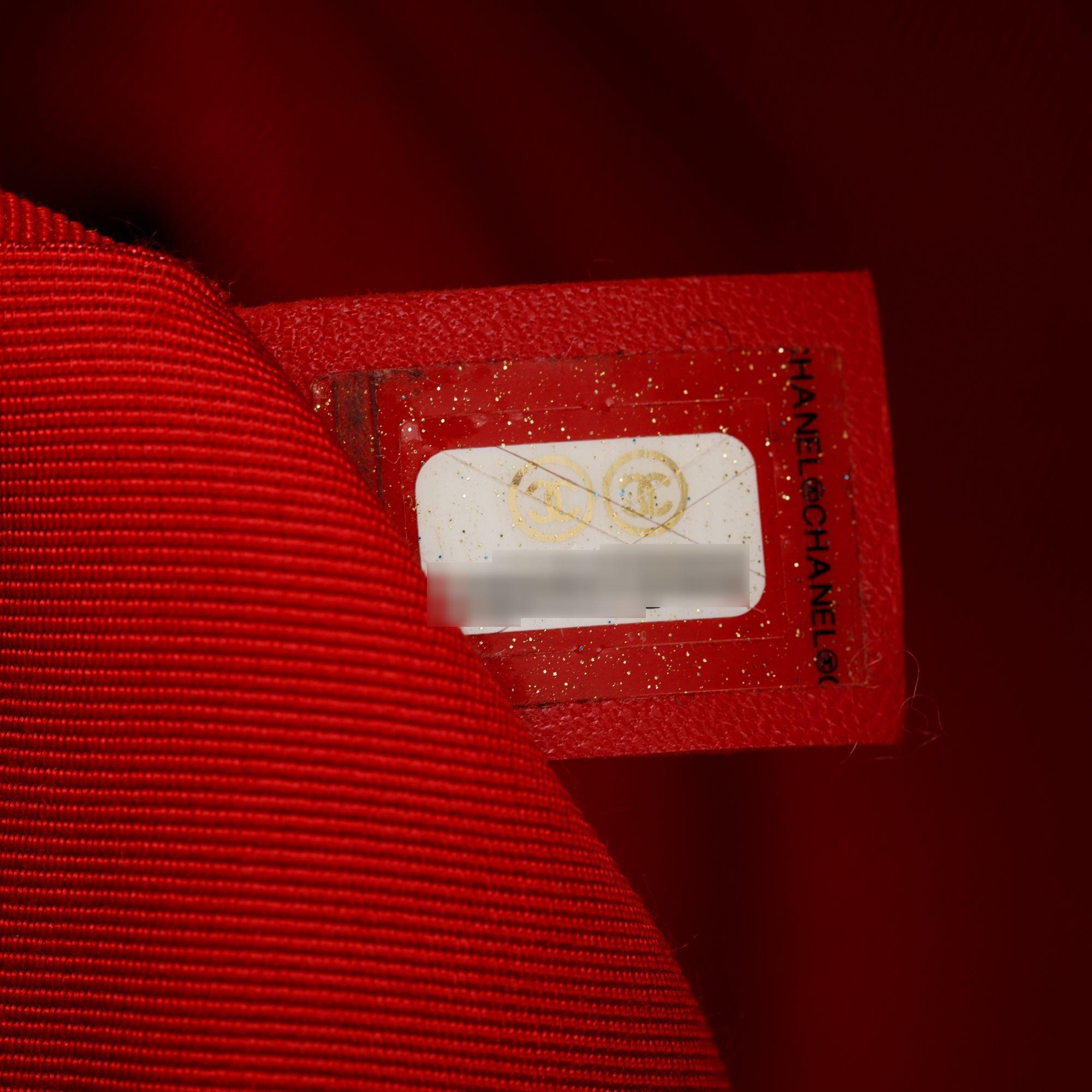 Chanel Beige & Black Quilted Jersey Coco Sailor Camera Bag w/ Authenticity Card