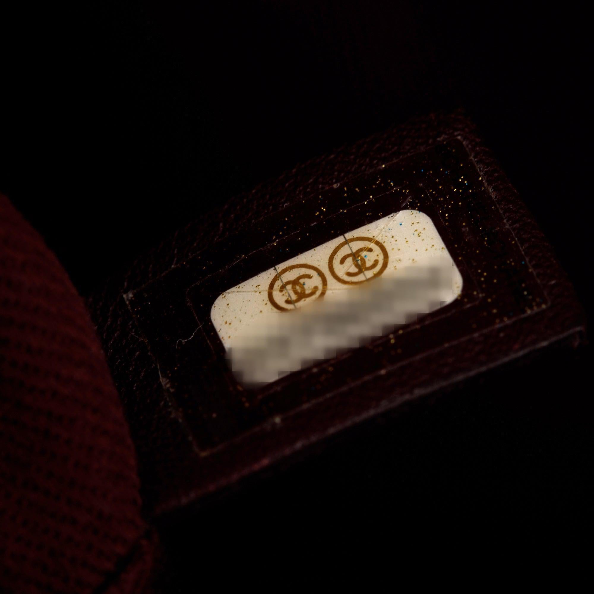 Chanel Beige Caviar Leather Medium Neo Excecutive Tote w/ Strap & Authenticity Card