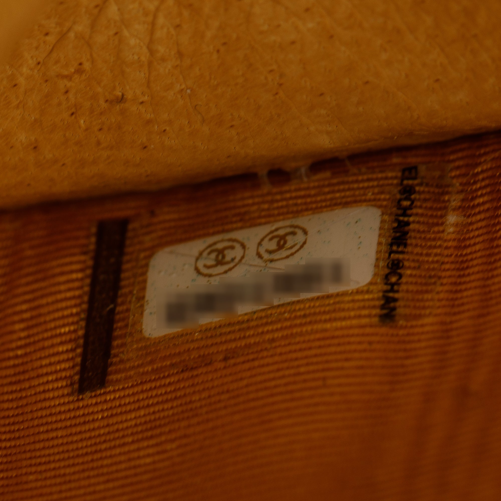 Chanel Beige Caviar Leather Timeless Wallet on Chain