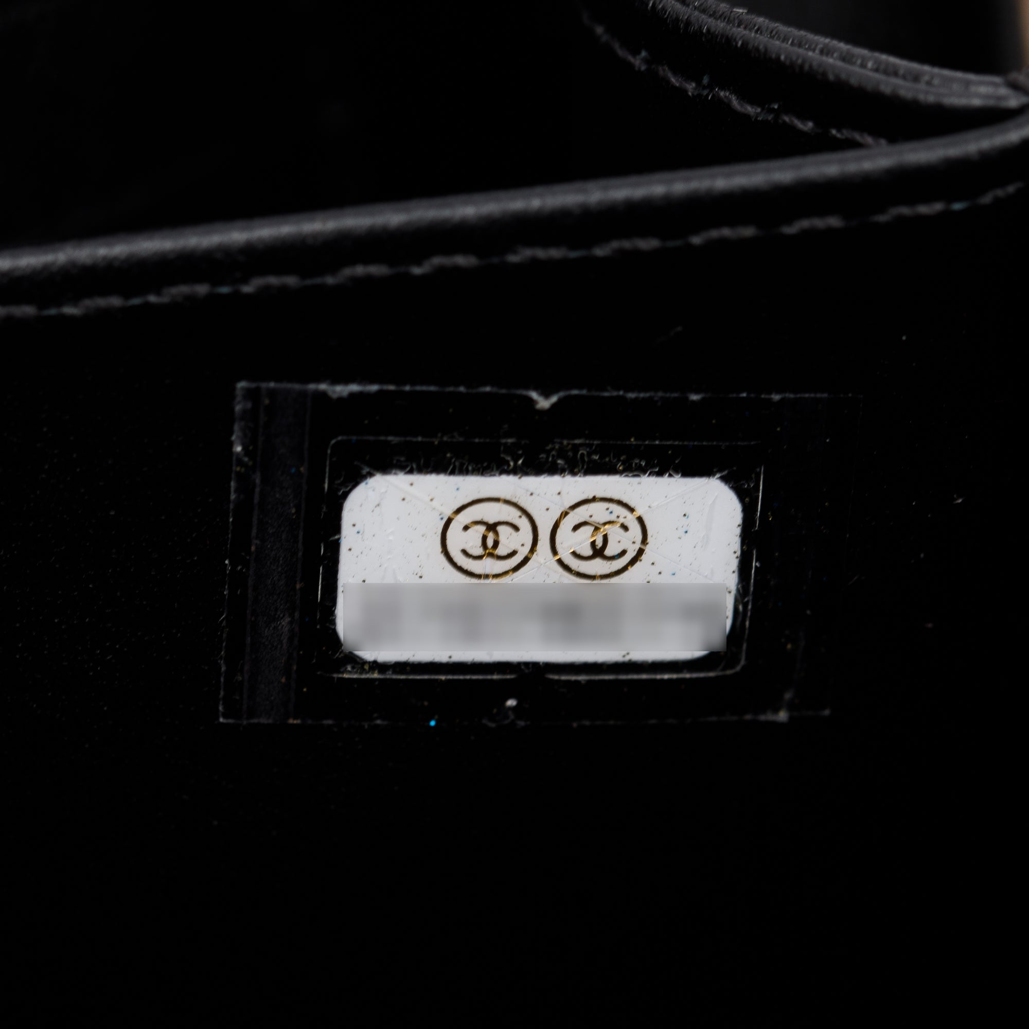 Chanel Beige Caviar Quilted Leather CC Filigree Vanity Chain Clutch w/ Receipt