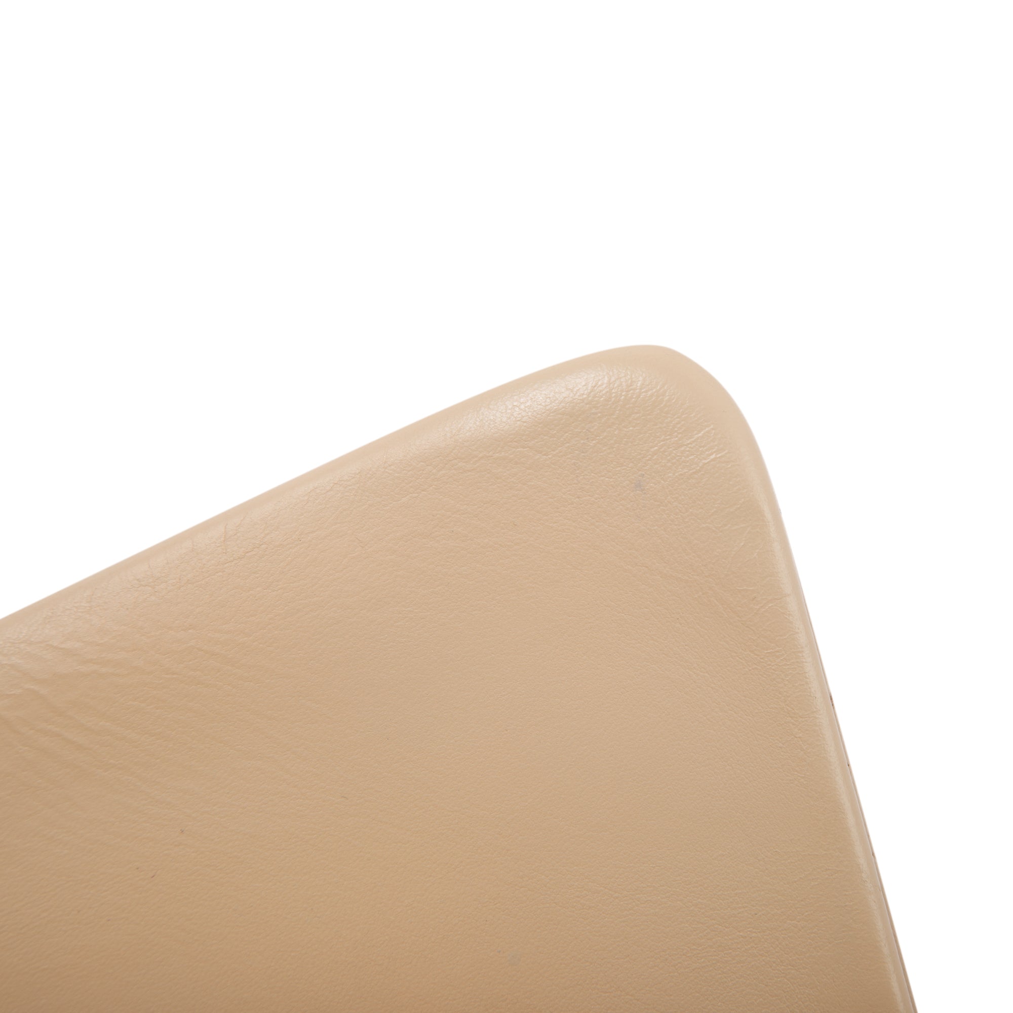 Chanel Beige Lambskin Classic Jumbo Double Flap Bag