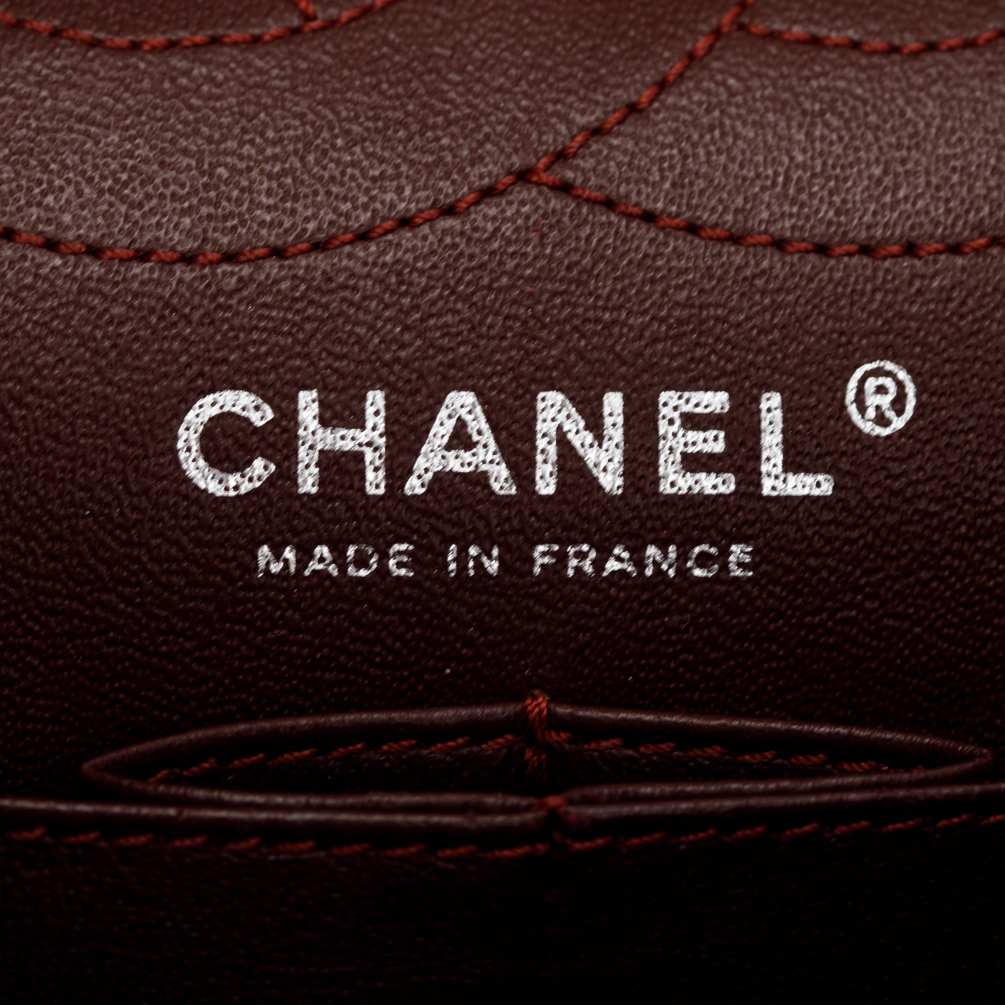 Chanel Black Calfskin Leather 2.55 Reissue 226 Double Flap Bag