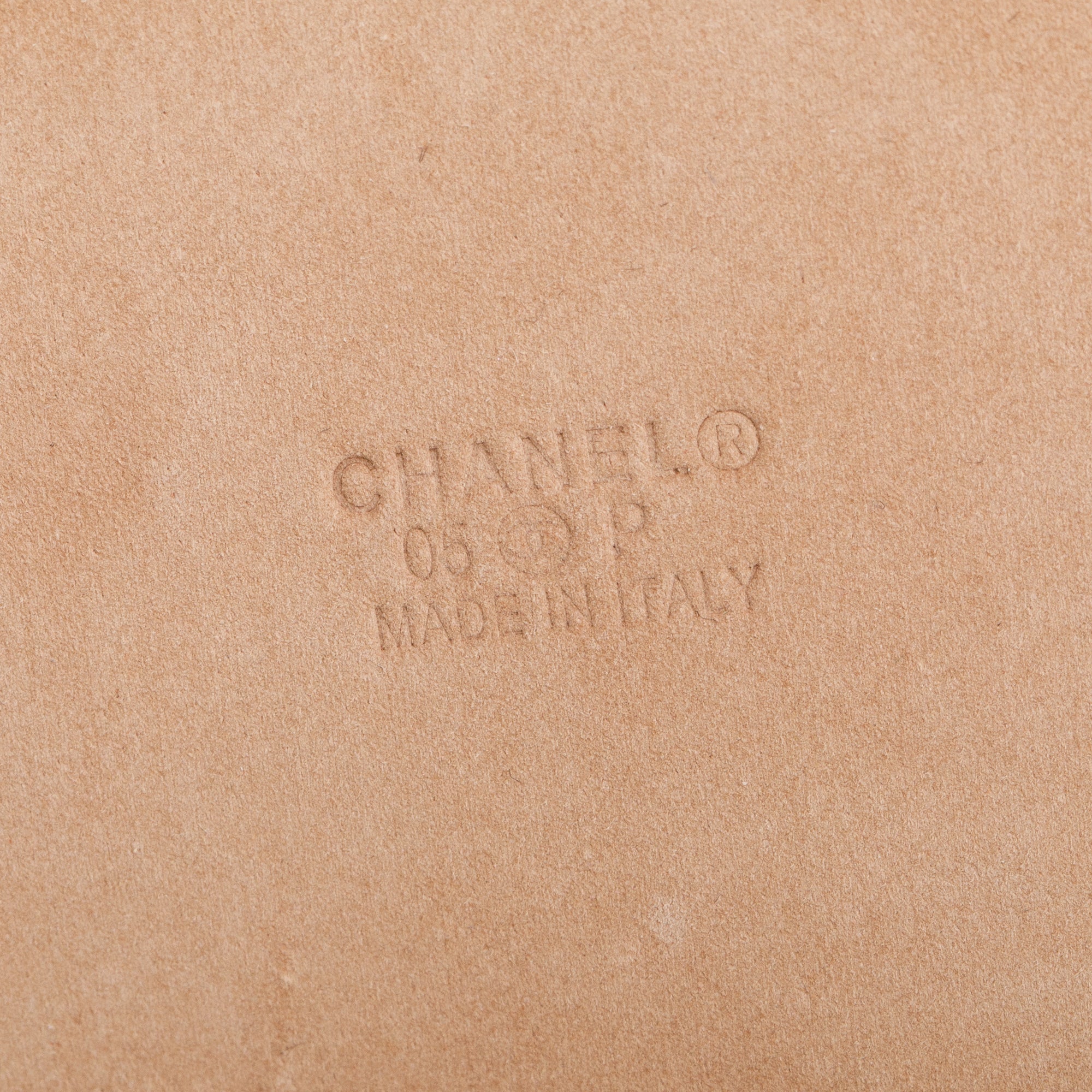 Chanel Black Calfskin Leather CC Logo Belt