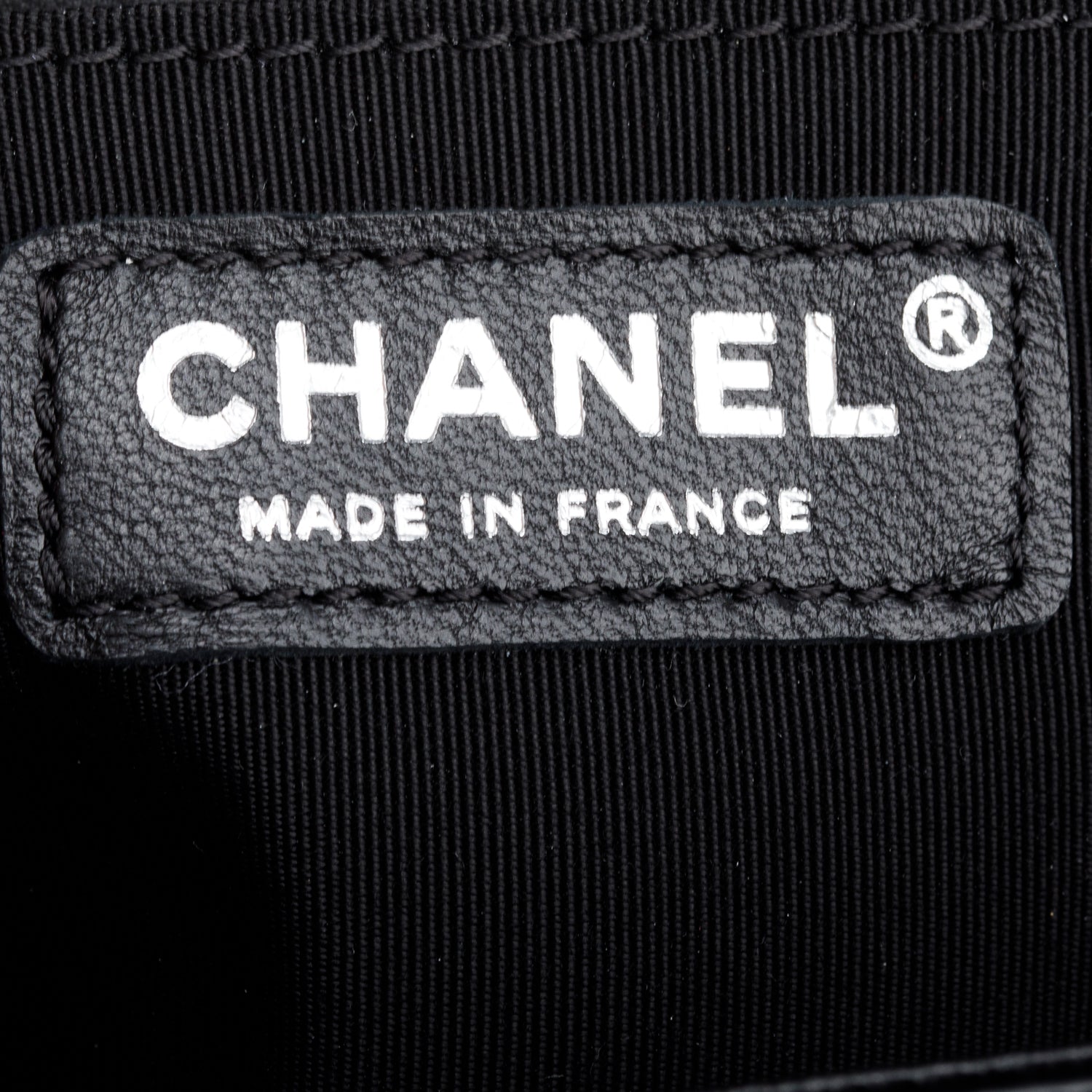 Chanel Black Calfskin Leather Medium Original Clasp Boy Bag w/ Box & Authenticity Card