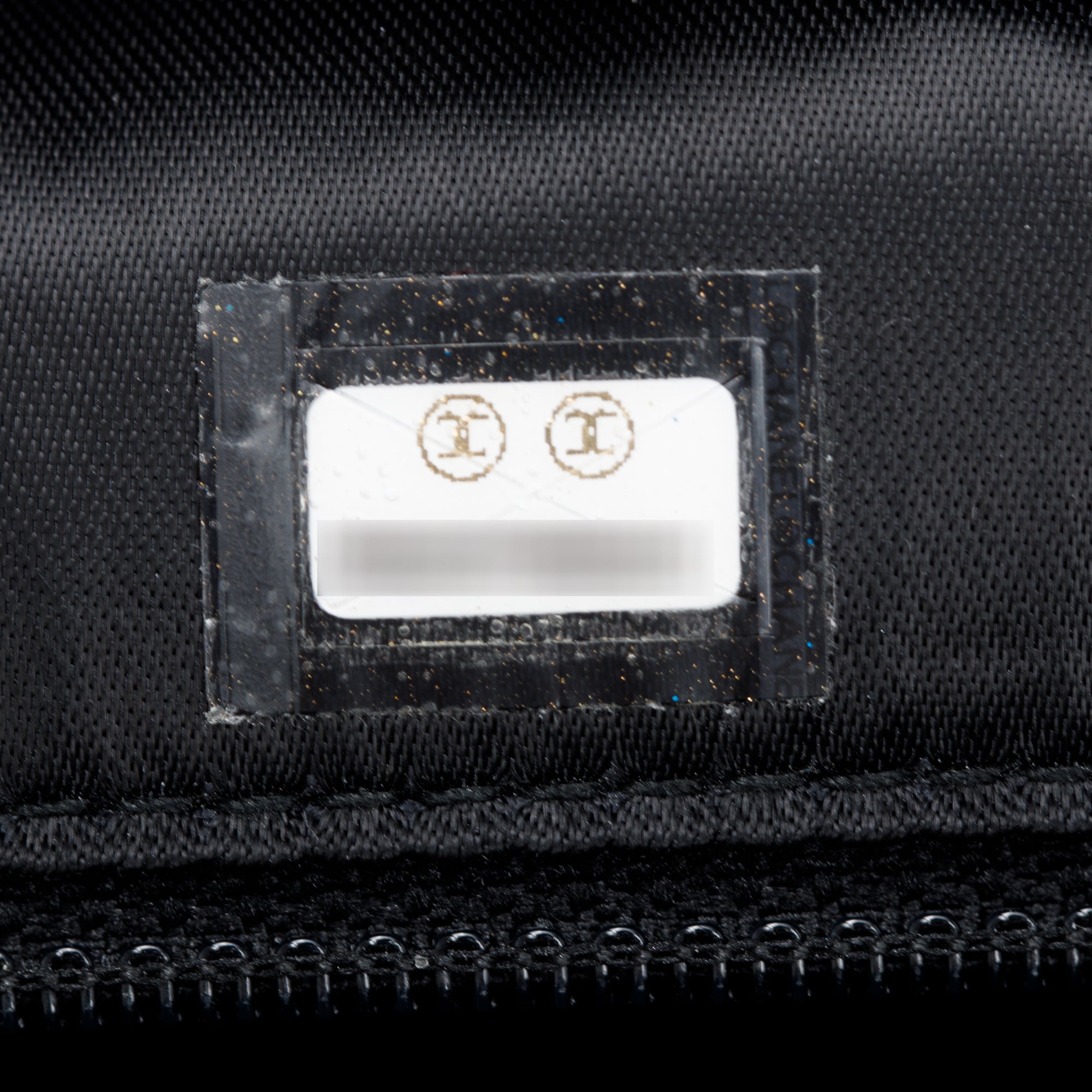 Chanel Black Calfskin Leather Turn-Lock CC Small Chain Tote