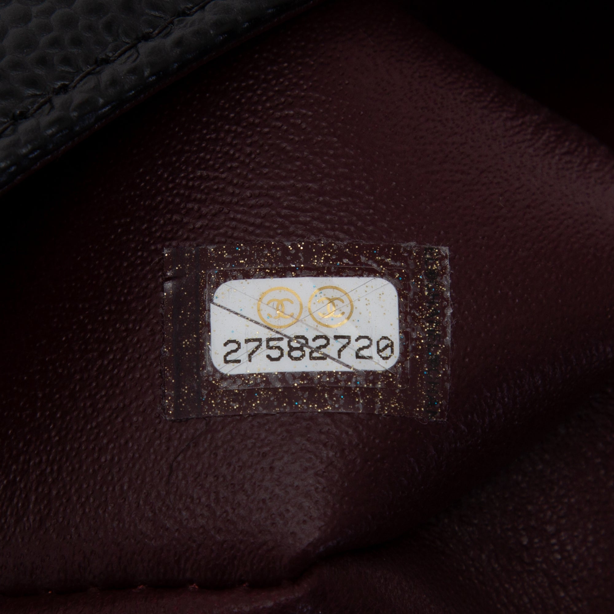 Chanel Black Caviar Classic Jumbo Double Flap Bag w/ Box