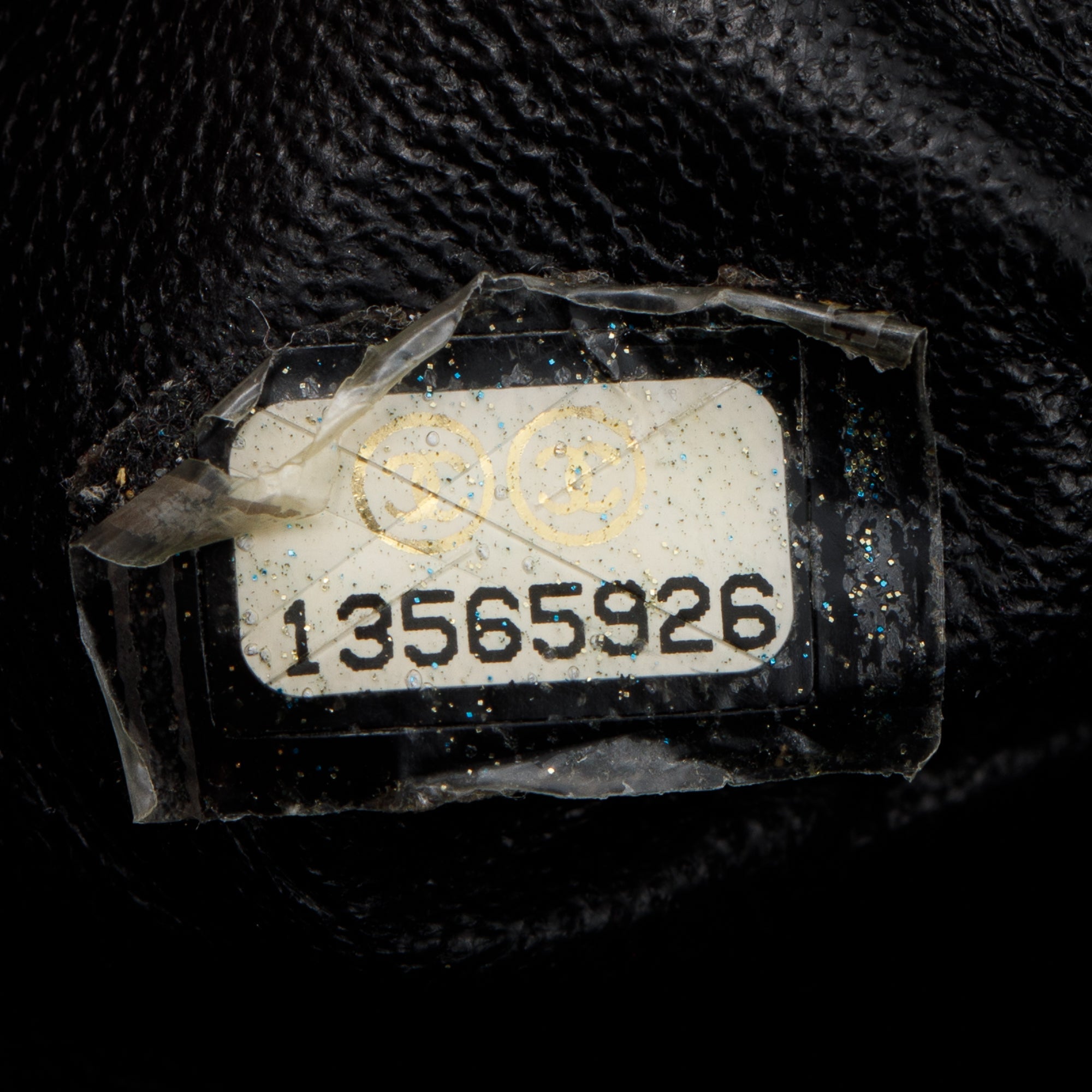 Chanel Black Caviar Classic Jumbo Single Flap Bag w/ Authenticity Card