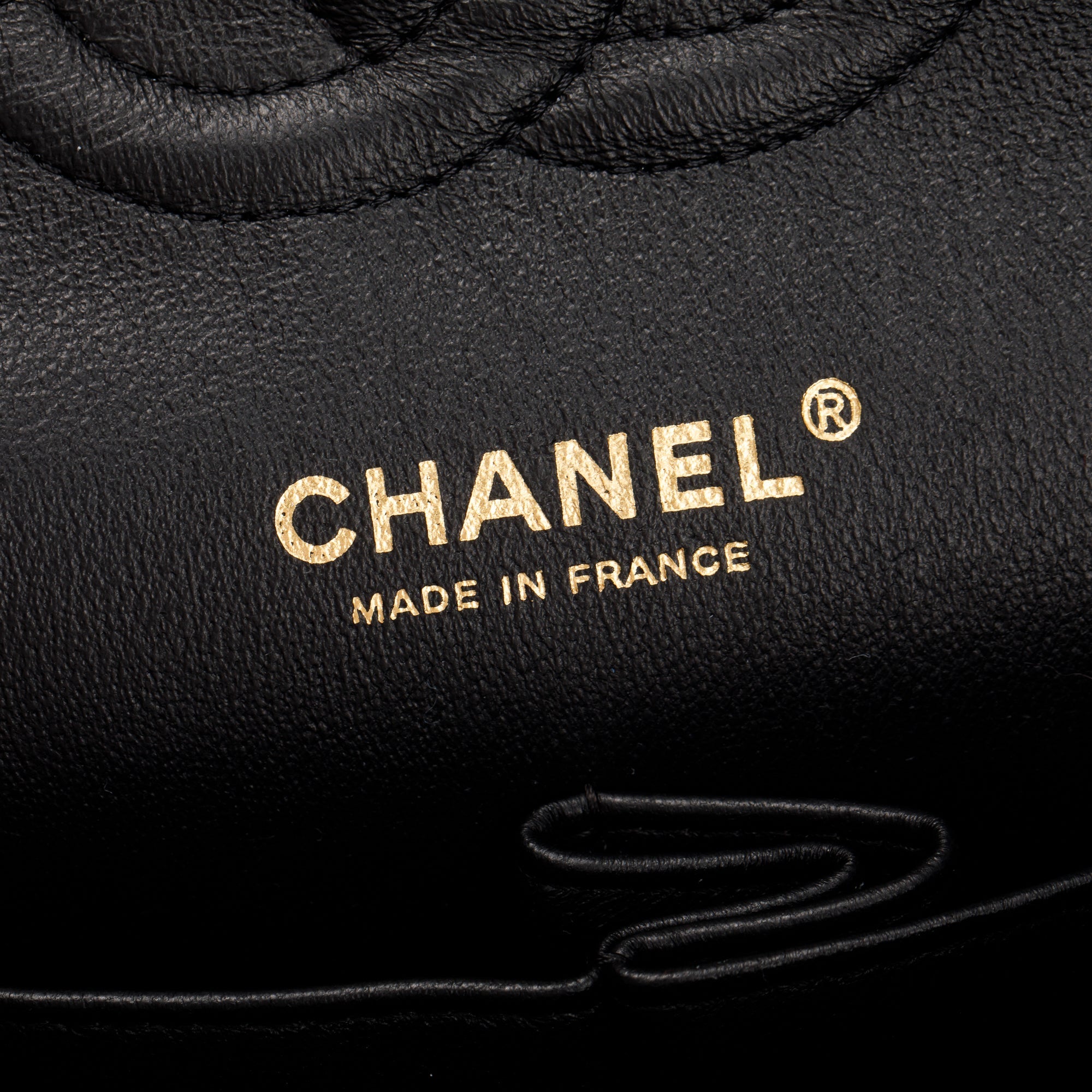 Chanel Black Caviar Classic Medium Double Flap Bag w/ Box & Authenticity Card