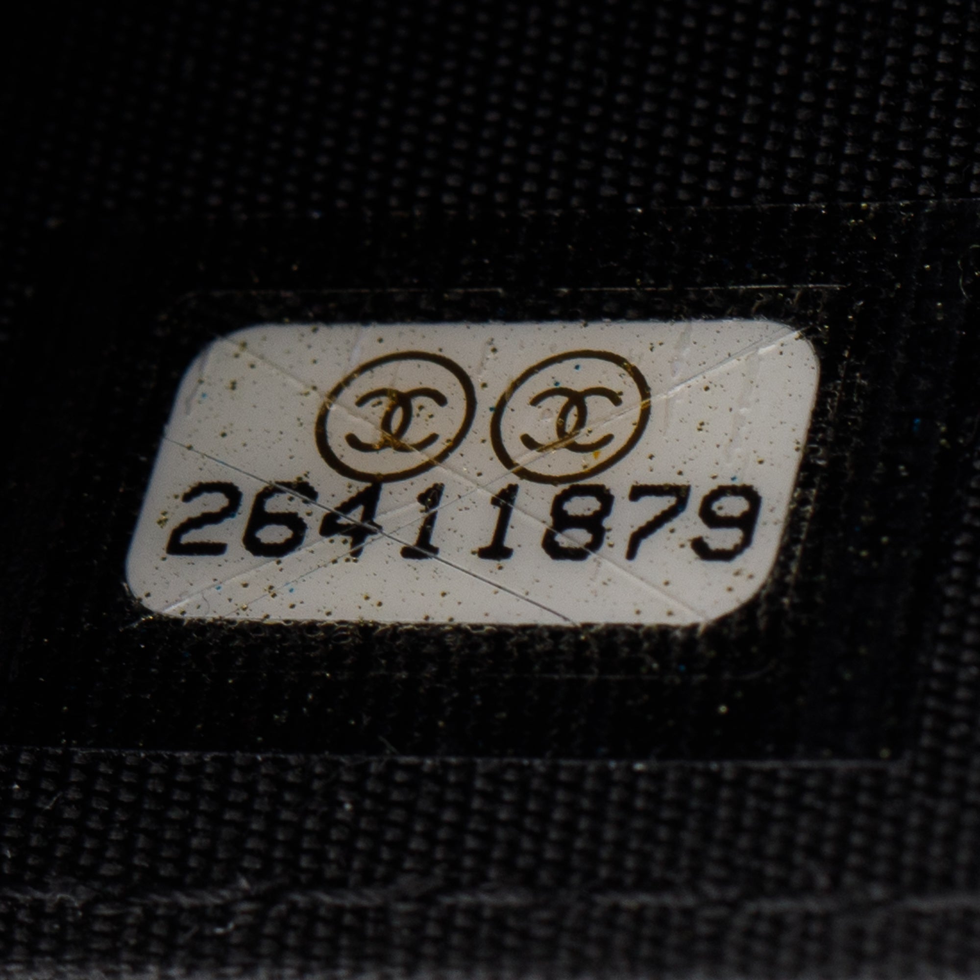 Chanel Black Caviar Leather Boy Wallet on Chain w/ Box, Receipt & Authenticity Card