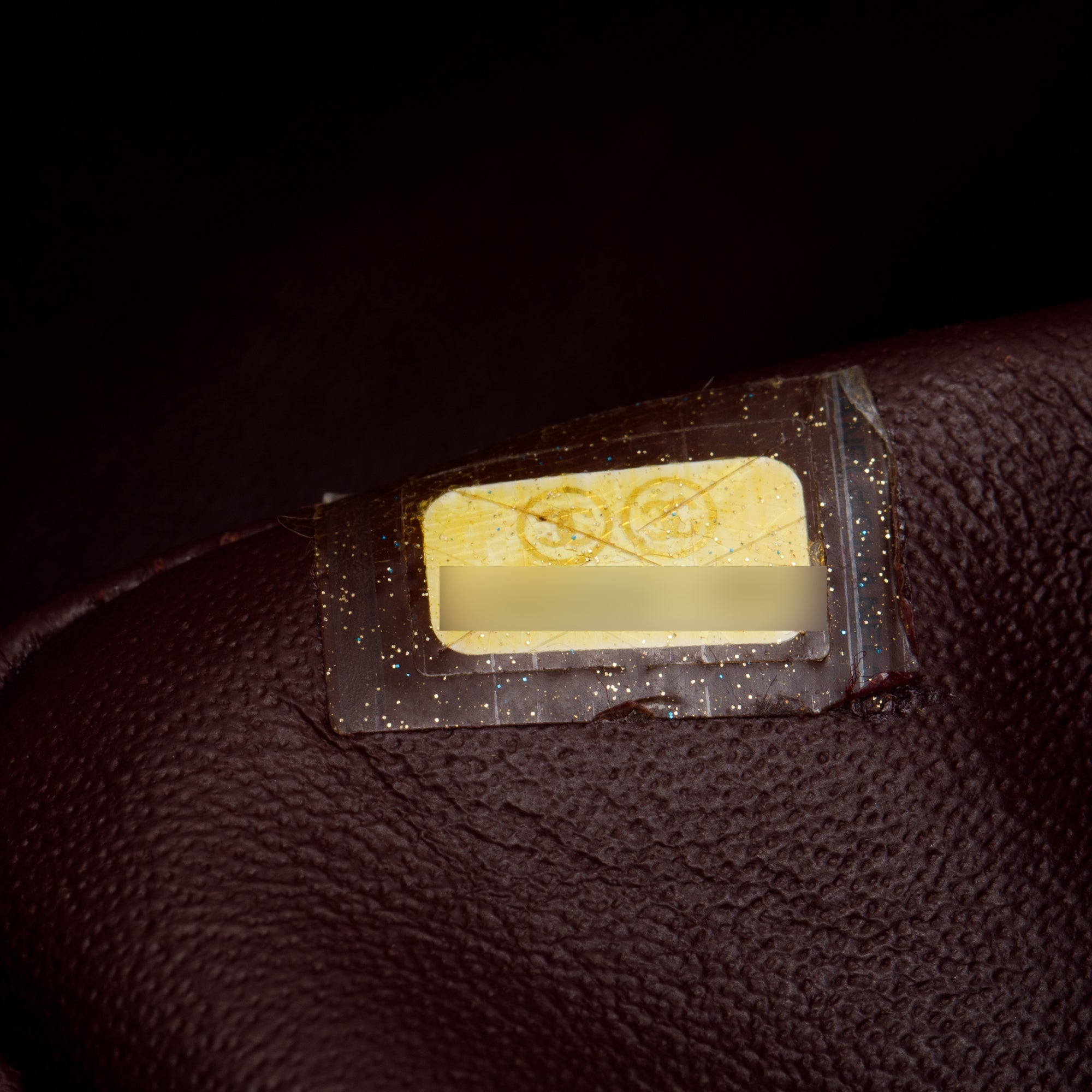 Chanel Black Caviar Leather Classic Jumbo Double Flap Bag w/ Authenticity Card