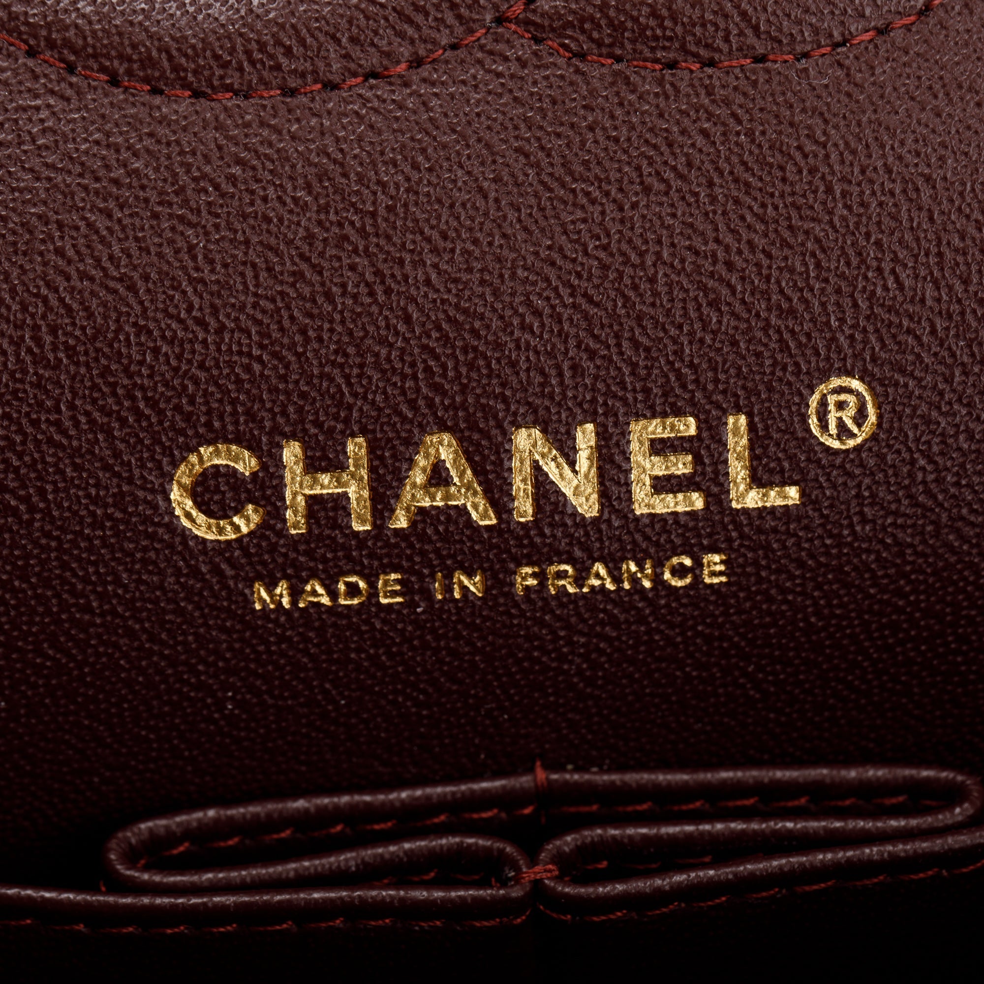 Chanel Black Caviar Leather Classic Medium Double Flap Bag w/ Receipt & Authenticity Card