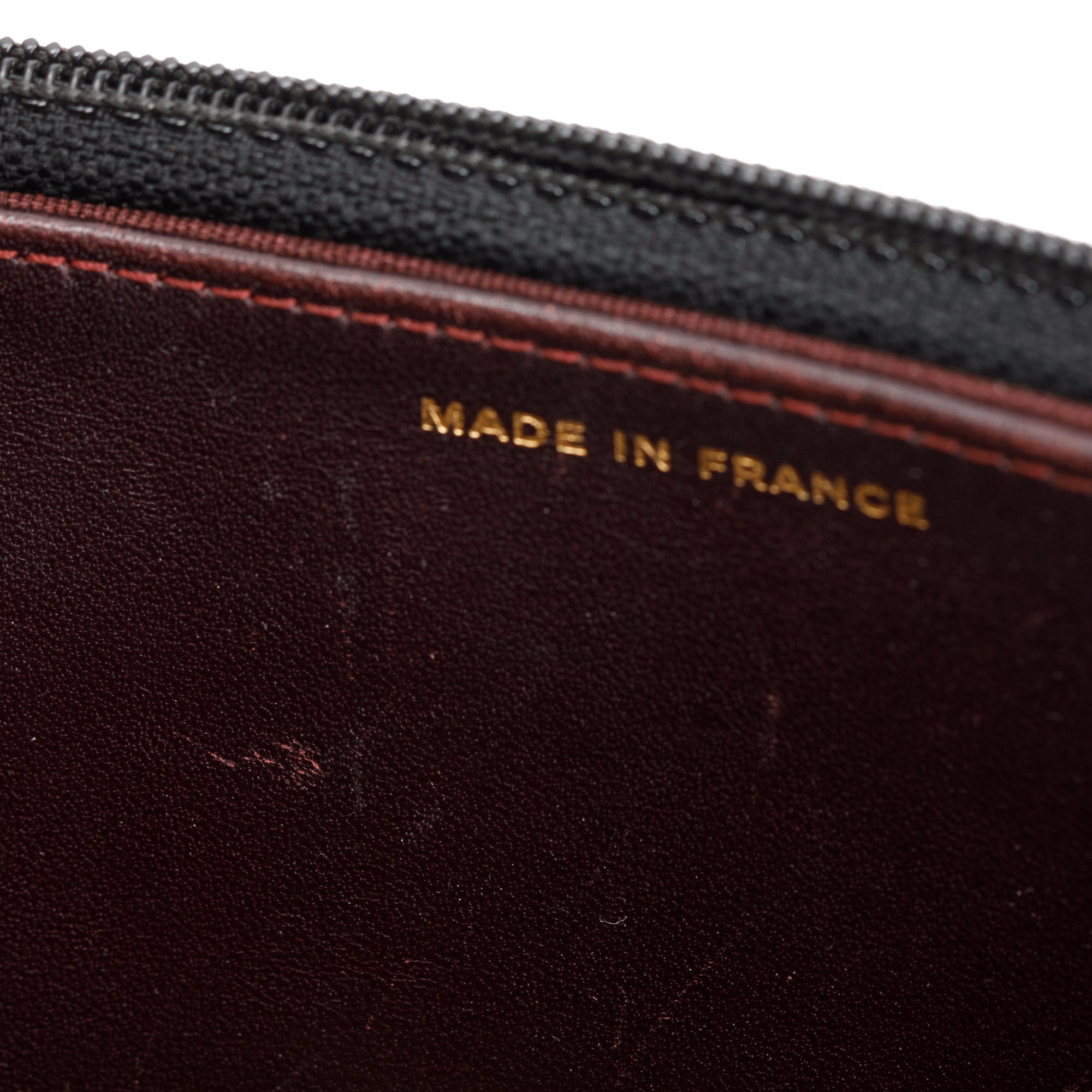 Chanel Black Caviar Leather Classic Wallet on Chain w/ Box