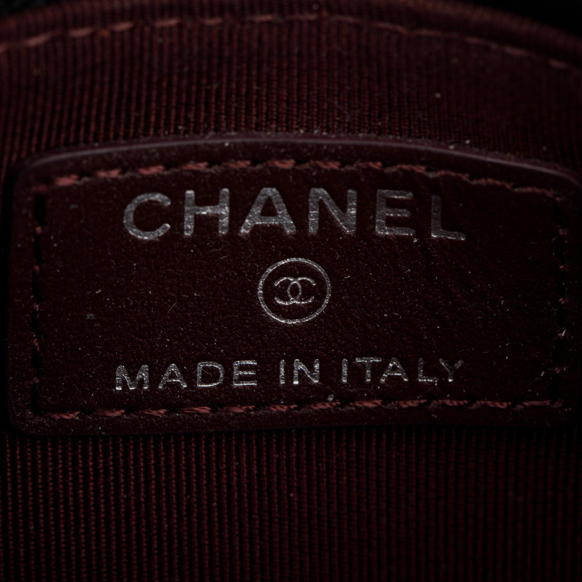 Chanel Black Caviar Leather Classic Zipped Coin Purse w/ Box & Authenticity Card