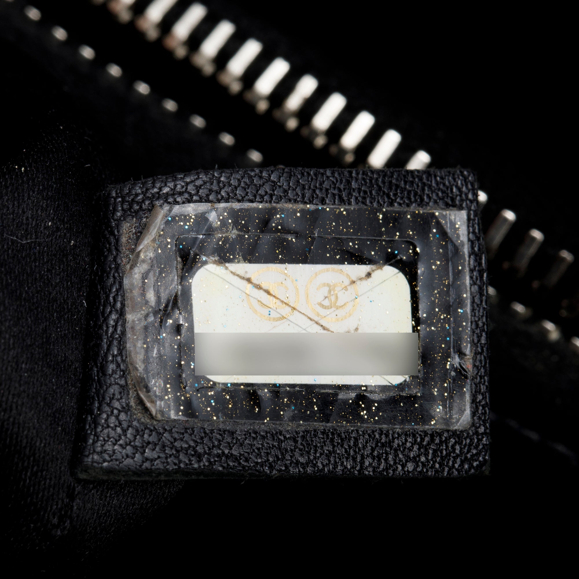 Chanel Black Caviar Leather Grand Shopping Tote (GST) w/ Authenticity Card