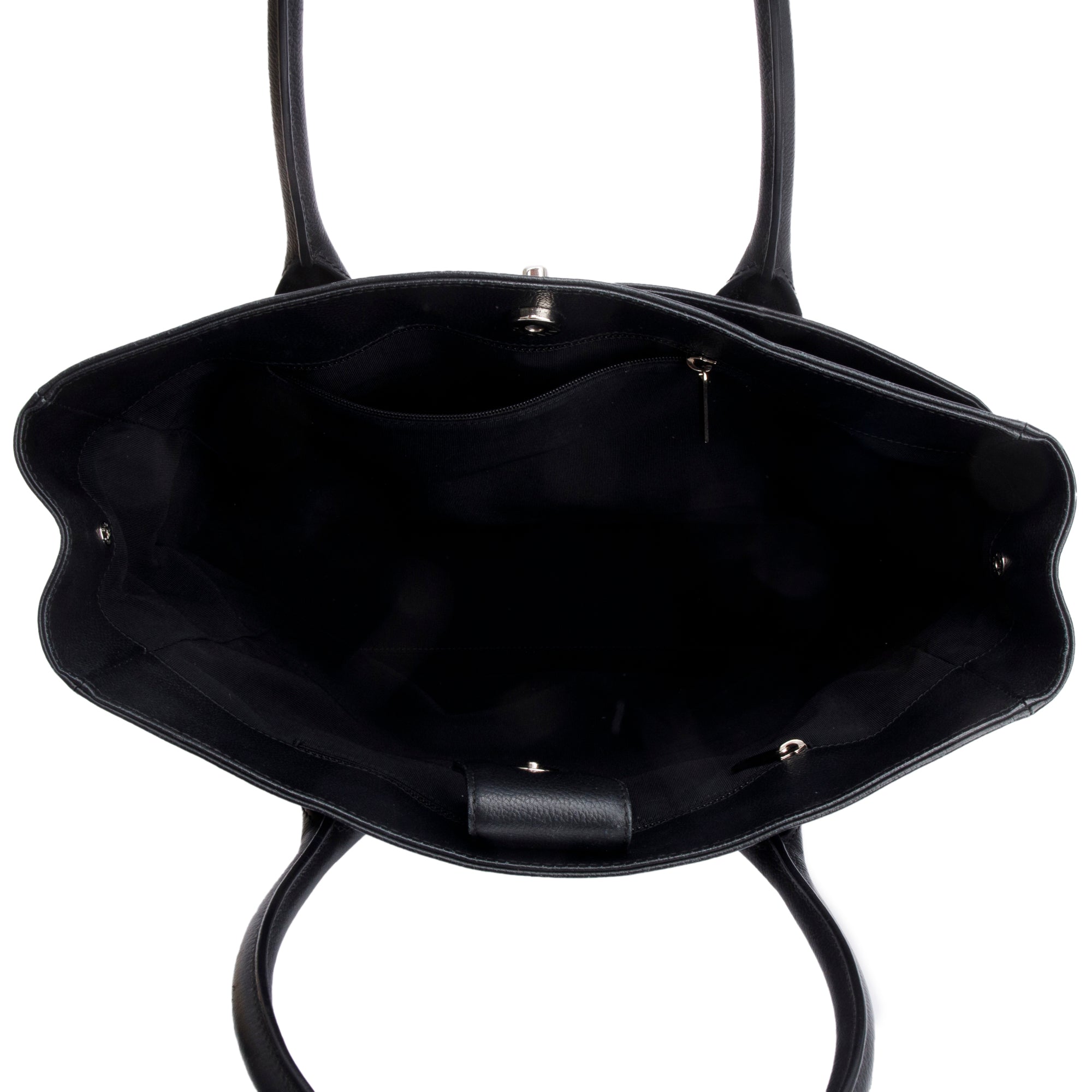 Chanel Black Caviar Leather Medium Tall Cerf Tote