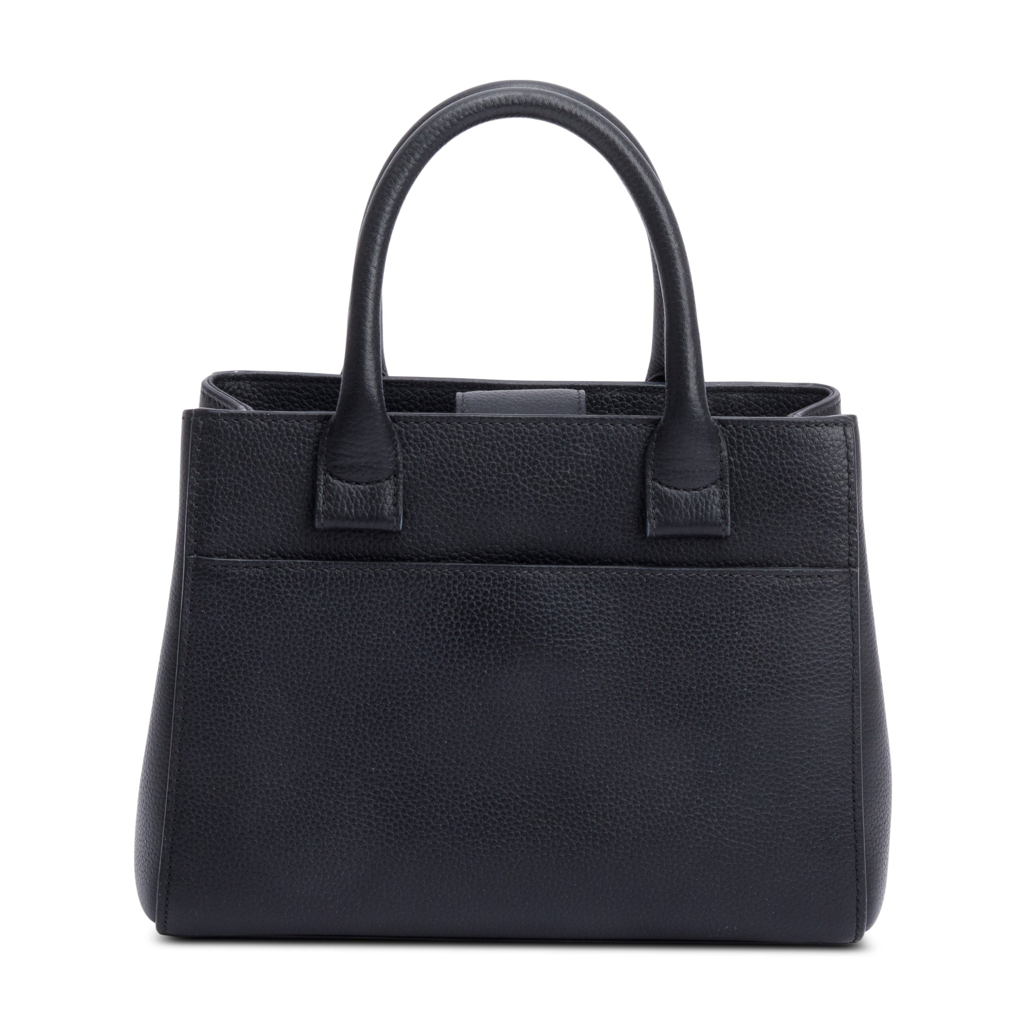 Chanel Black Caviar Leather Mini Neo Executive Tote w/ Strap & Authenticity Card