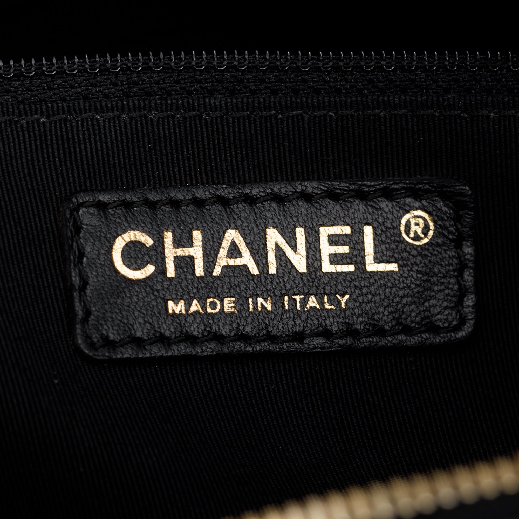 Chanel Black Caviar Leather Petite Timeless Tote w/ Box & Authenticity Card