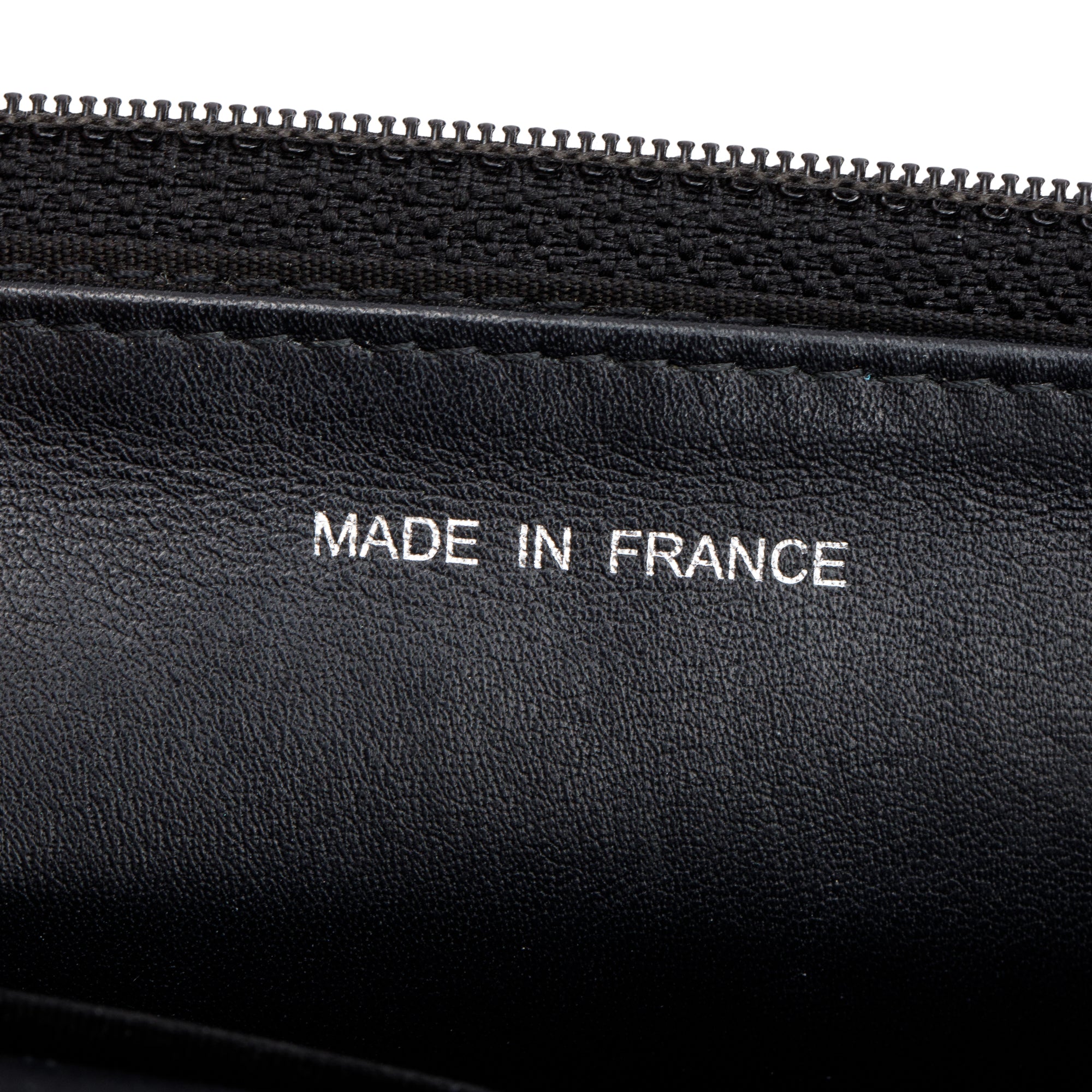 Chanel Black Caviar Leather Sevruga Wallet on Chain w/ Box & Authenticity Card