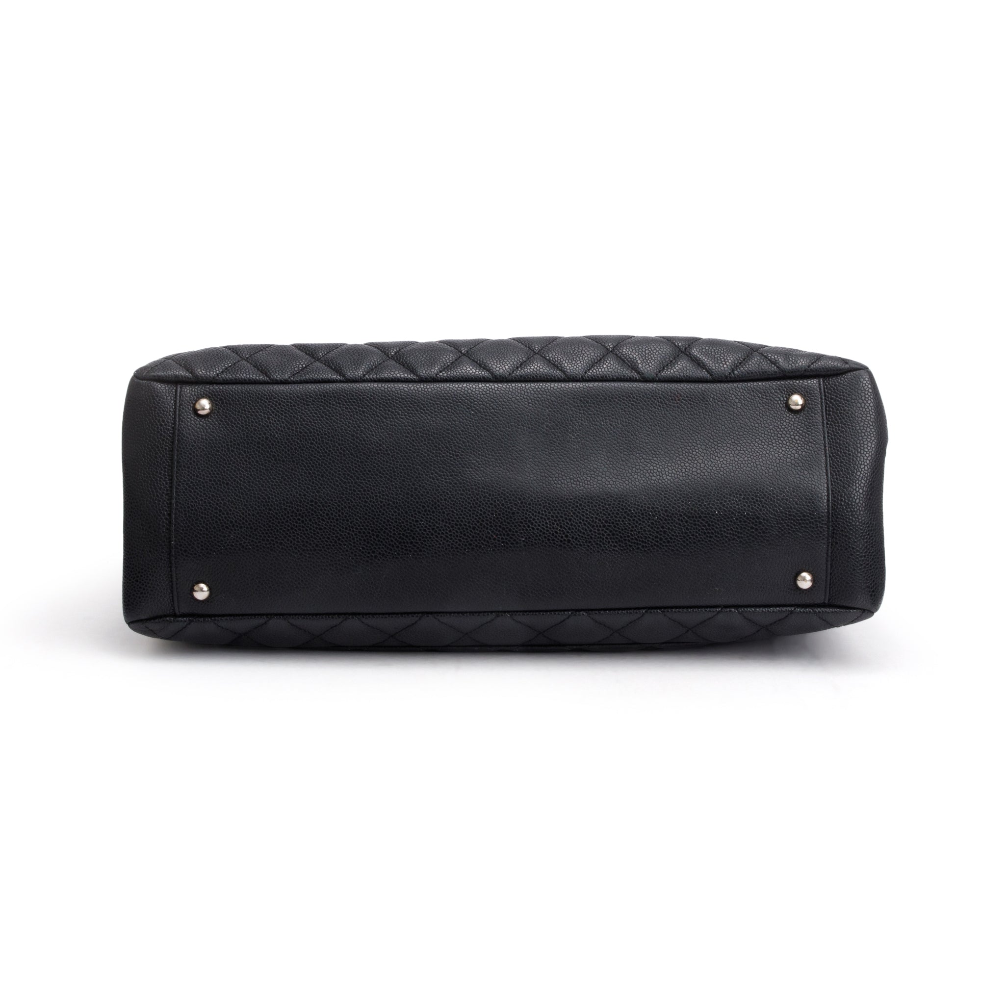 Chanel Black Caviar Leather XL Grand Shopping Tote (GST)