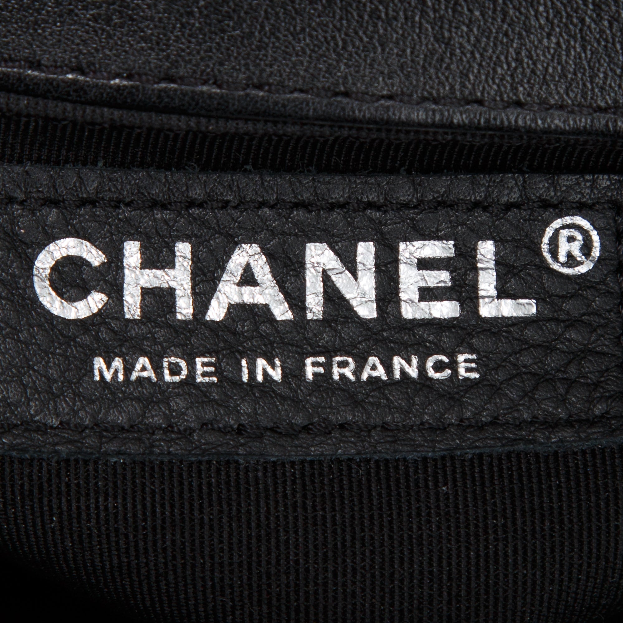 Chanel Black Chevron Lambskin Medium Boy Bag