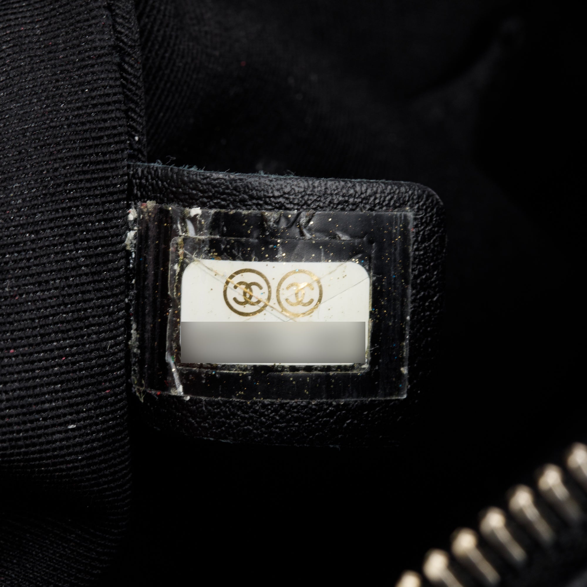 Chanel Black Chevron Leather Round as Earth Crossbody Bag