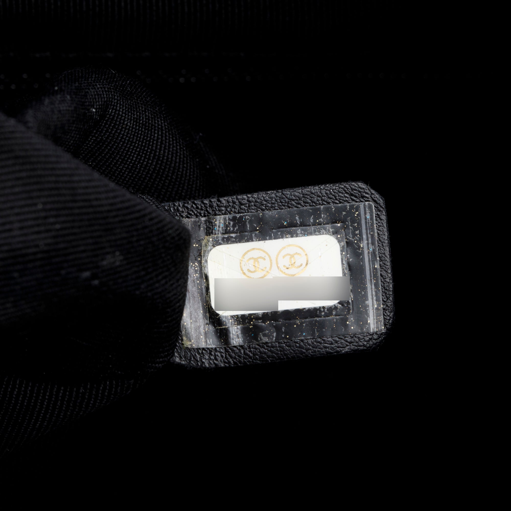 Chanel Black Chevron Quilted Lambskin Leather Small Urban Spirit Backpack