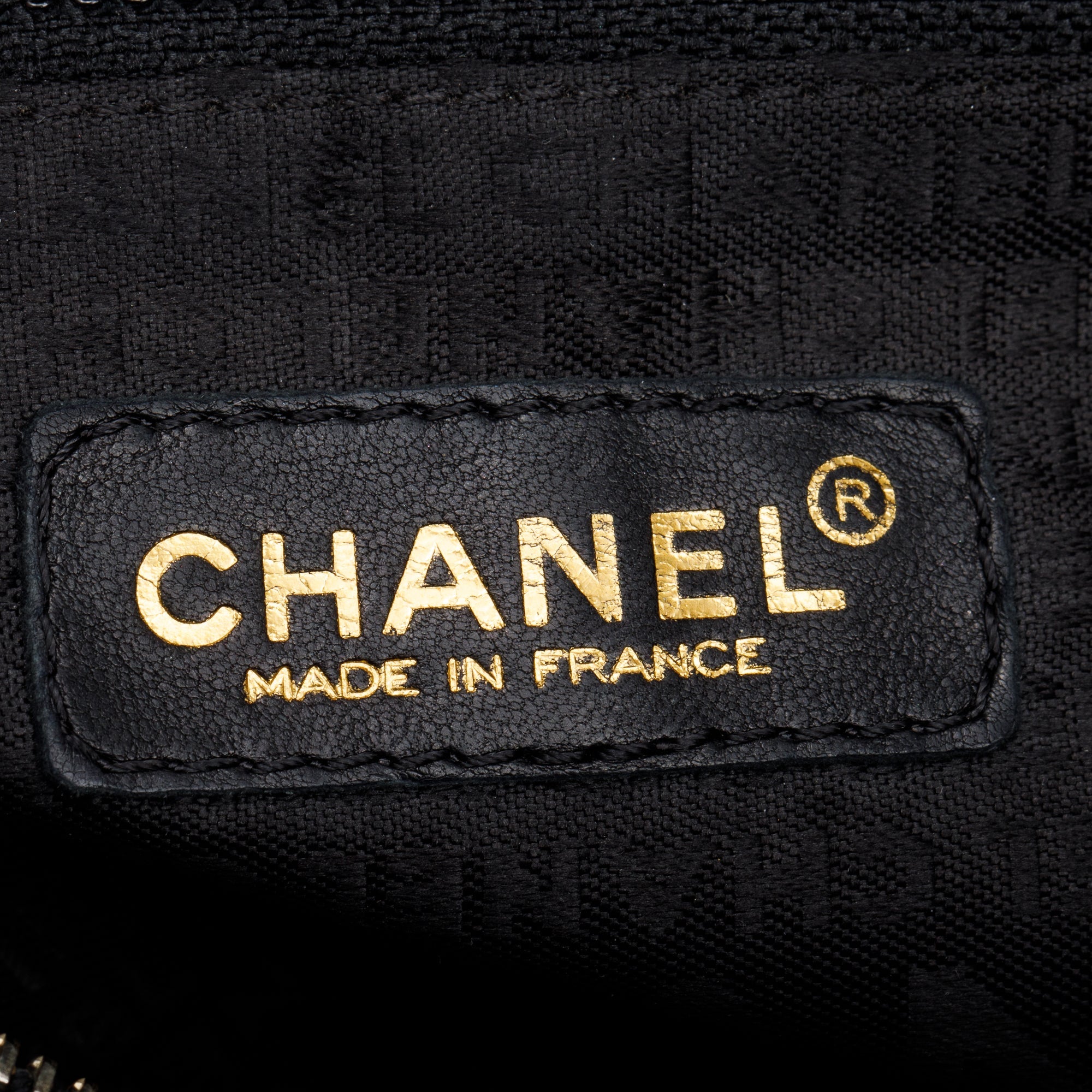 Chanel Black Chocolate Bar Quilted Leather Petit Timeless Tote w/ Box & Authenticity Card