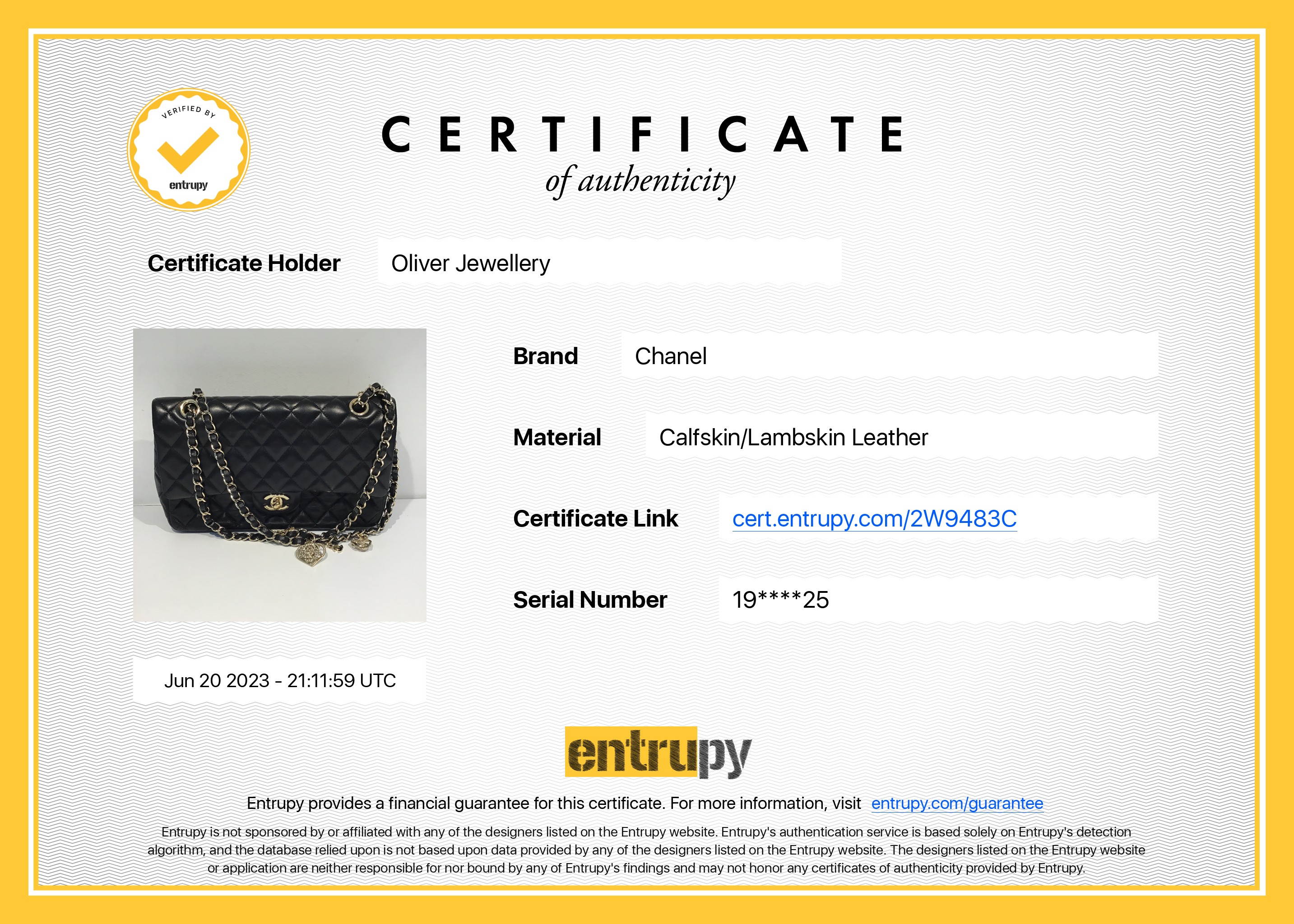 Chanel Black Classic Medium Valentine Flap Bag