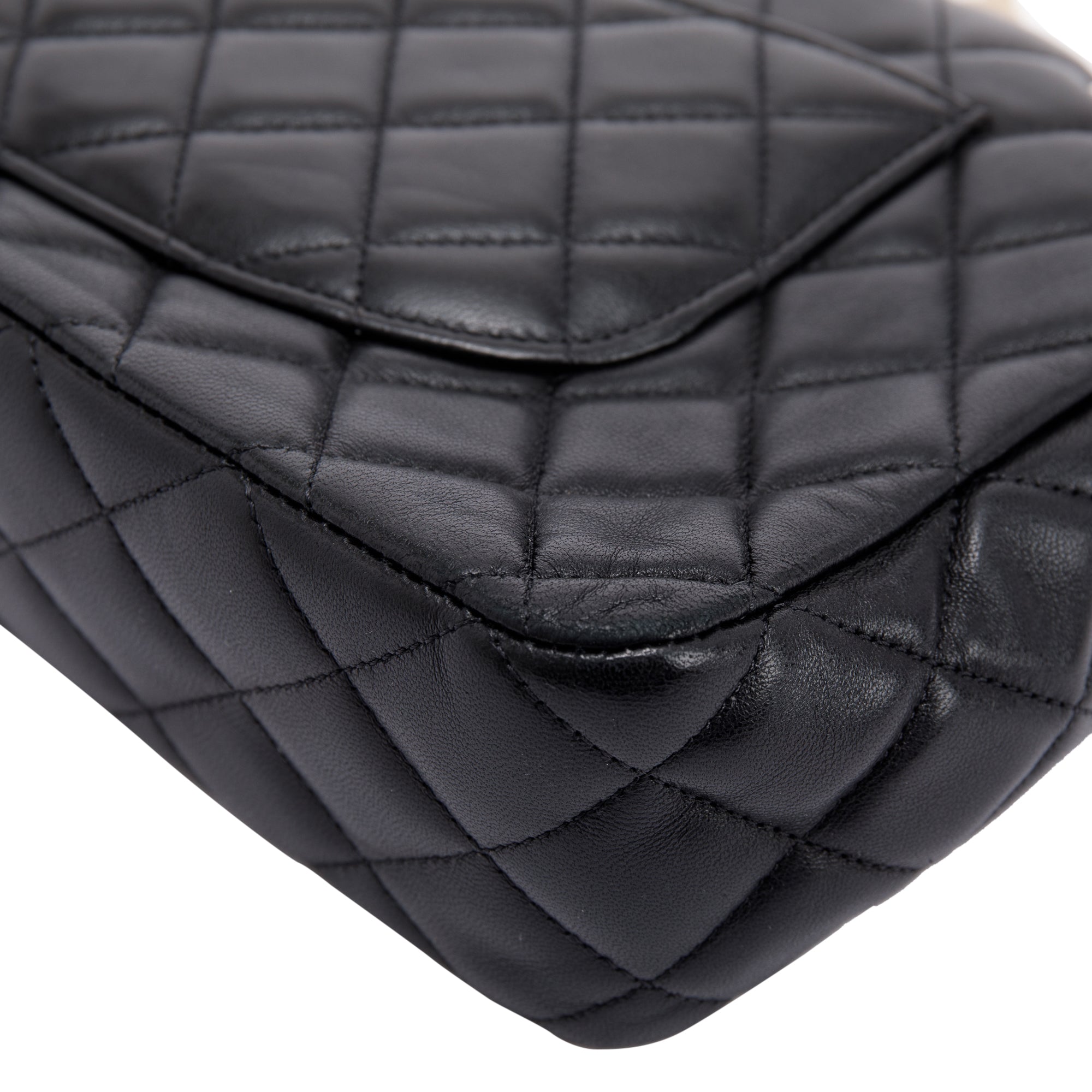 Chanel Black Classic Medium Valentine Flap Bag