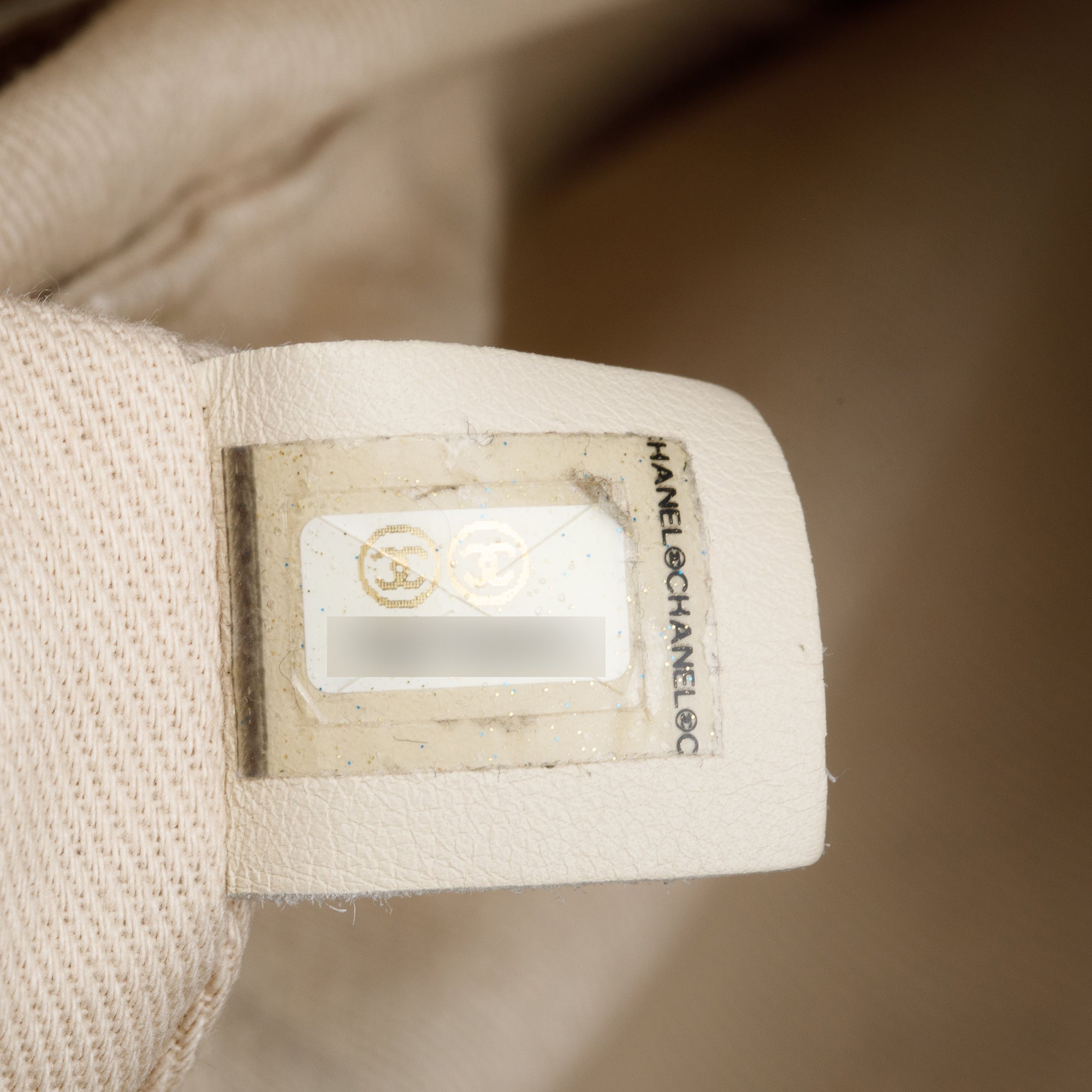 Chanel Black Lambskin Leather Camellia Logo Tote Bag