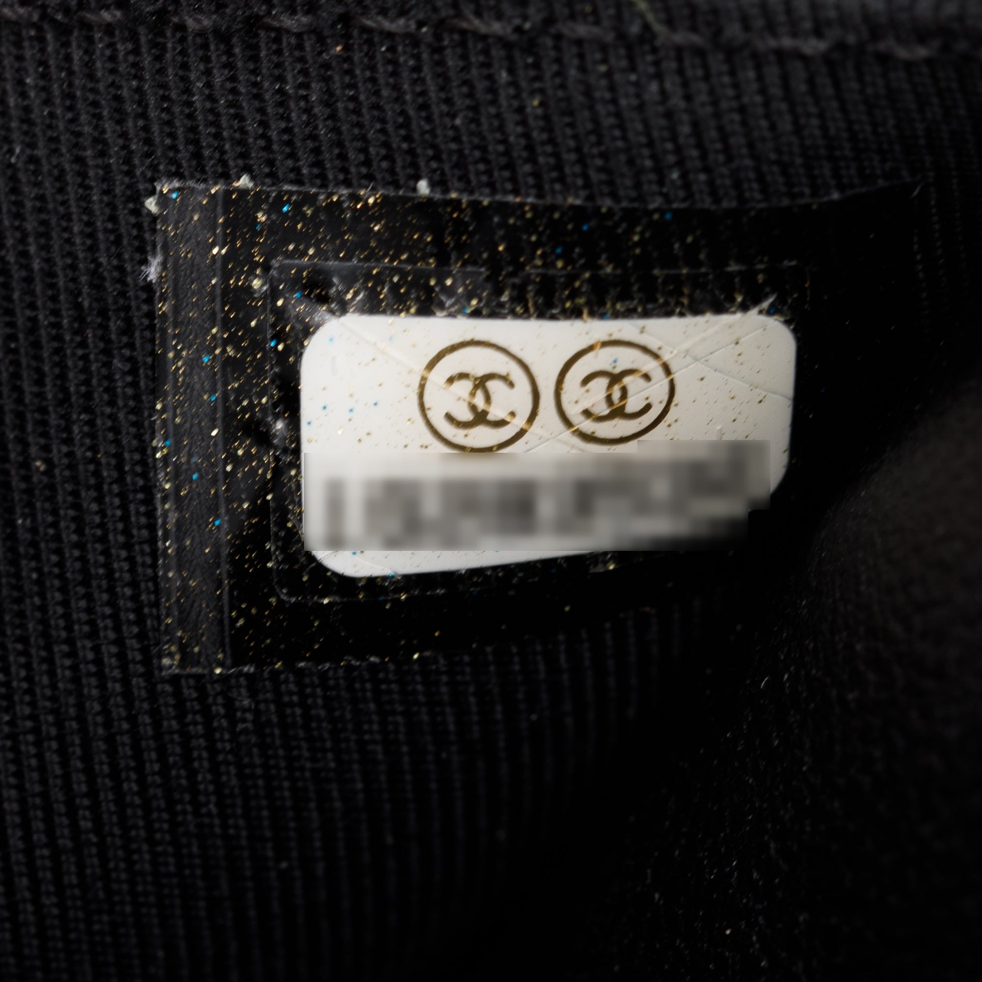 Chanel Black Lambskin Leather Classic Wallet on Chain w/ Box & Authenticity Card