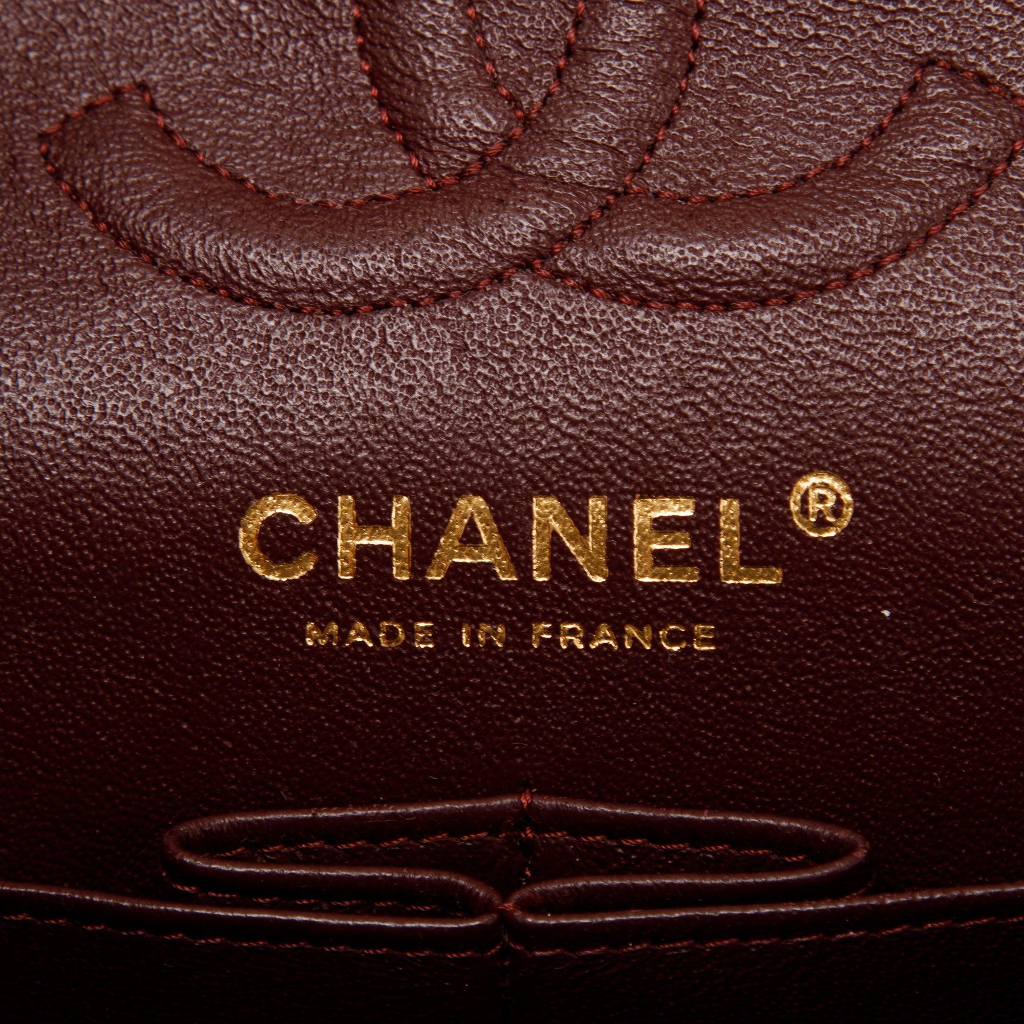 Chanel Black Lambskin Small Classic Double Flap Bag