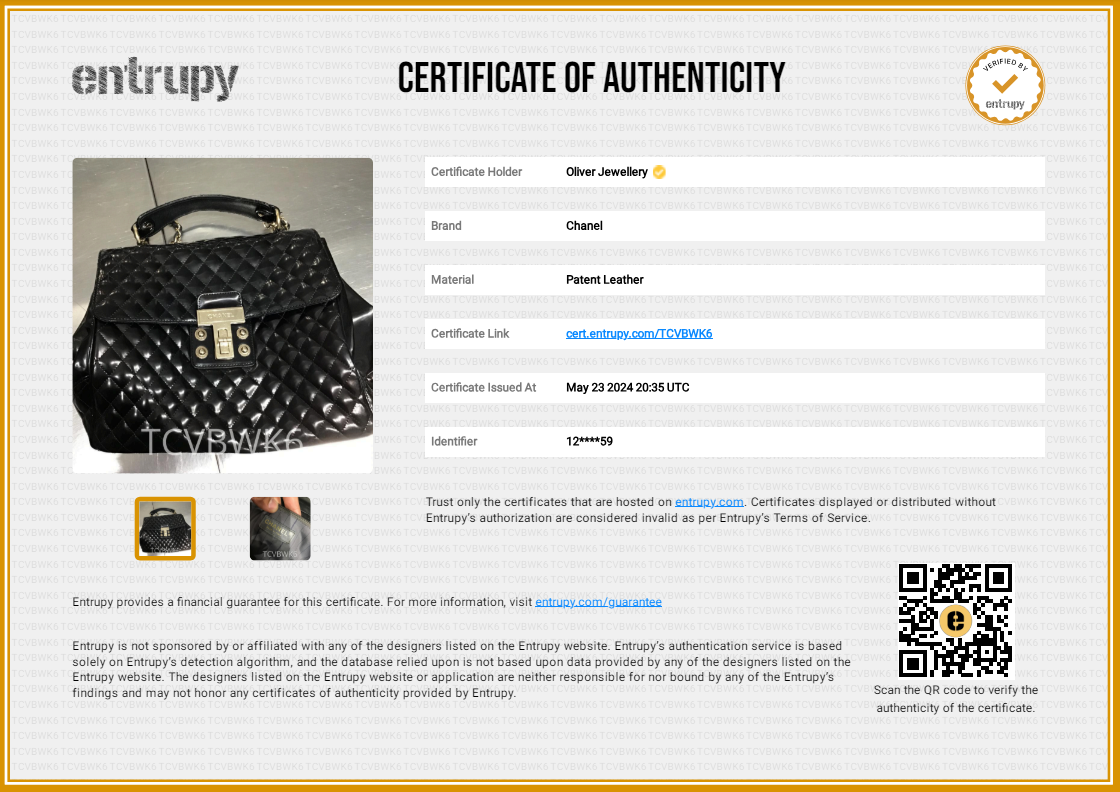 Chanel Black Patent Leather Mademoiselle Kelly Flap Bag