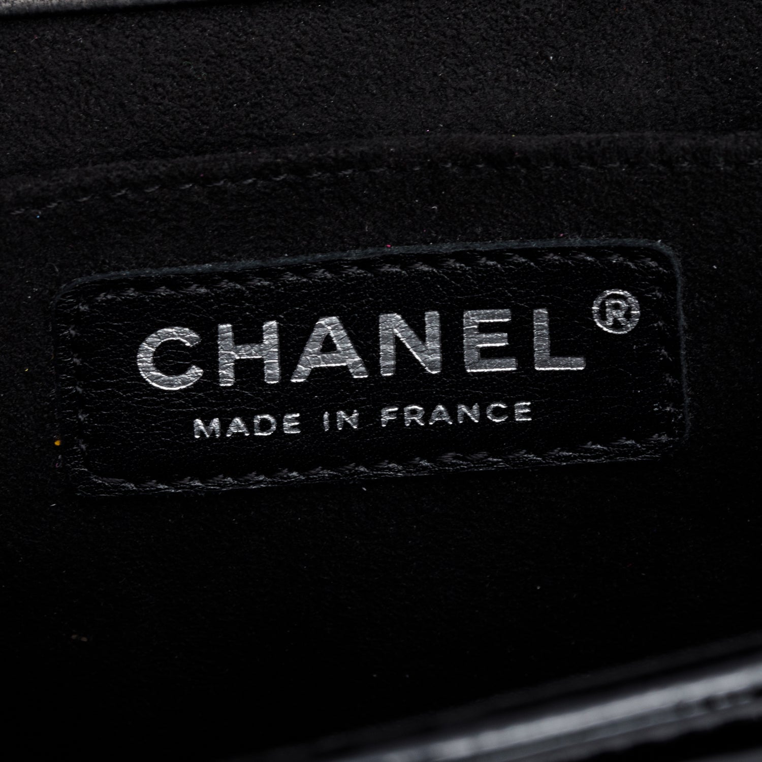 Chanel Black Patent Leather Reissue Square Flap Bag w/ Box & Authenticity Card