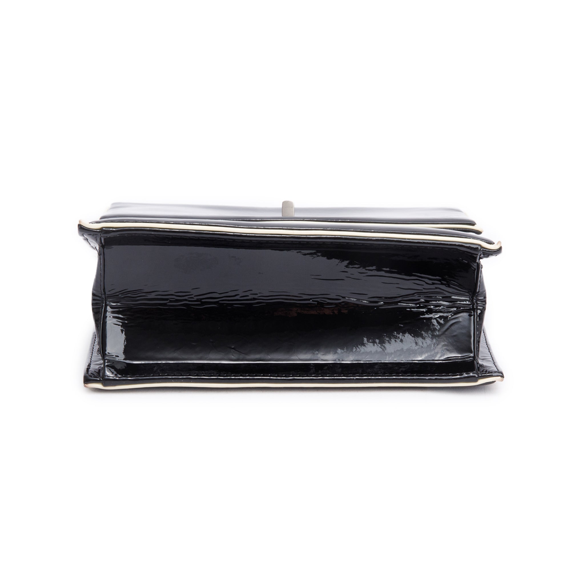 Chanel Black Patent Leather Reissue Square Flap Bag w/ Box & Authenticity Card