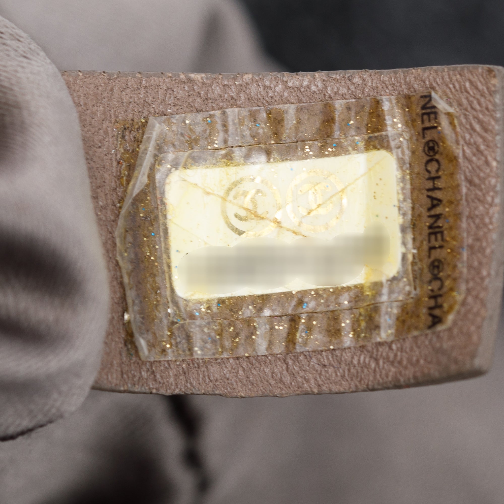 Chanel Black Patent Leather Rock In Moscow Flap Bag