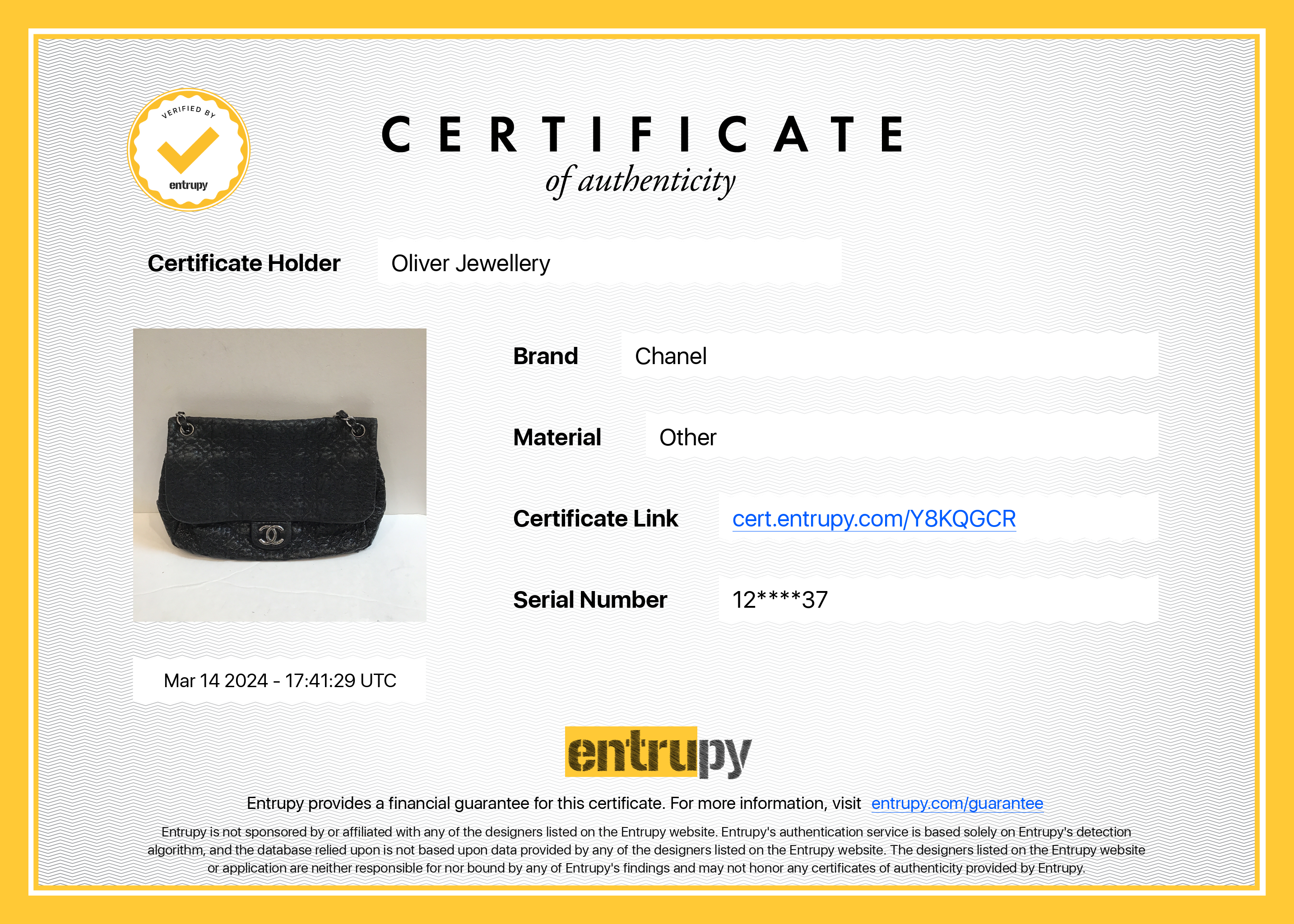 Chanel Black Patent Leather Rock In Moscow Flap Bag