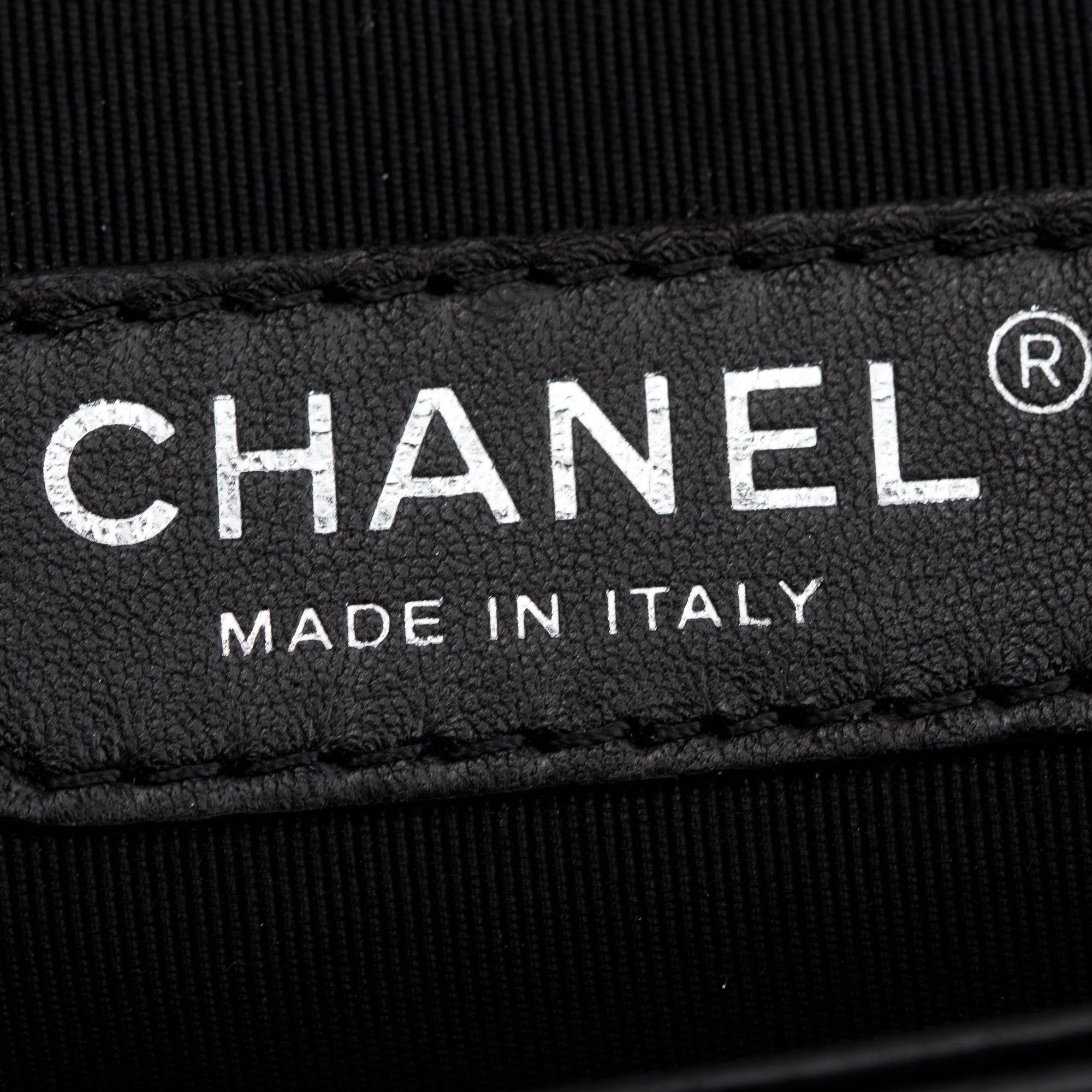 Chanel Black Quilted Aged Calfskin XL Boy Bag w/ Authenticity Card