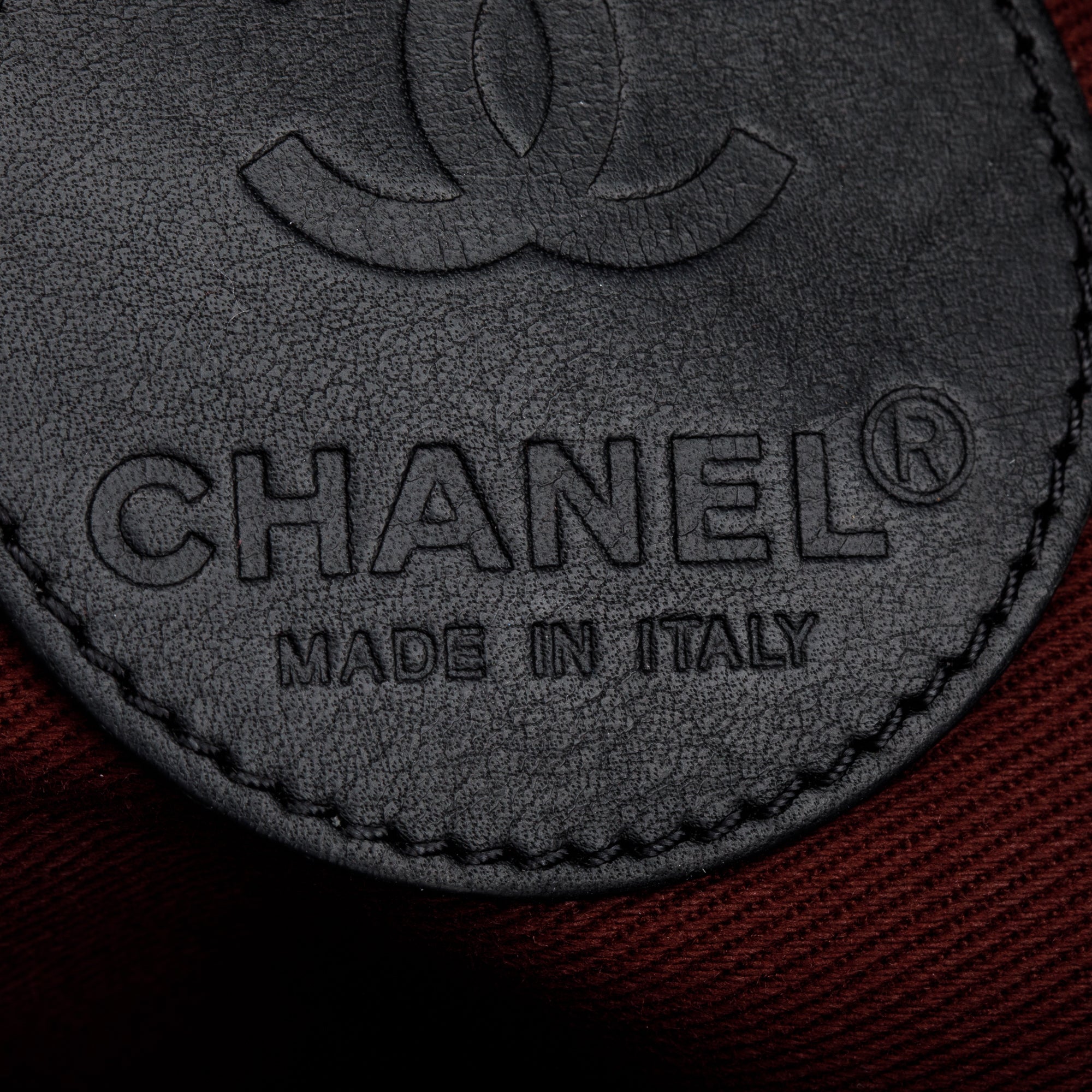 Chanel Black Quilted Calfskin Leather Expandable Travel Bag w/ Strap