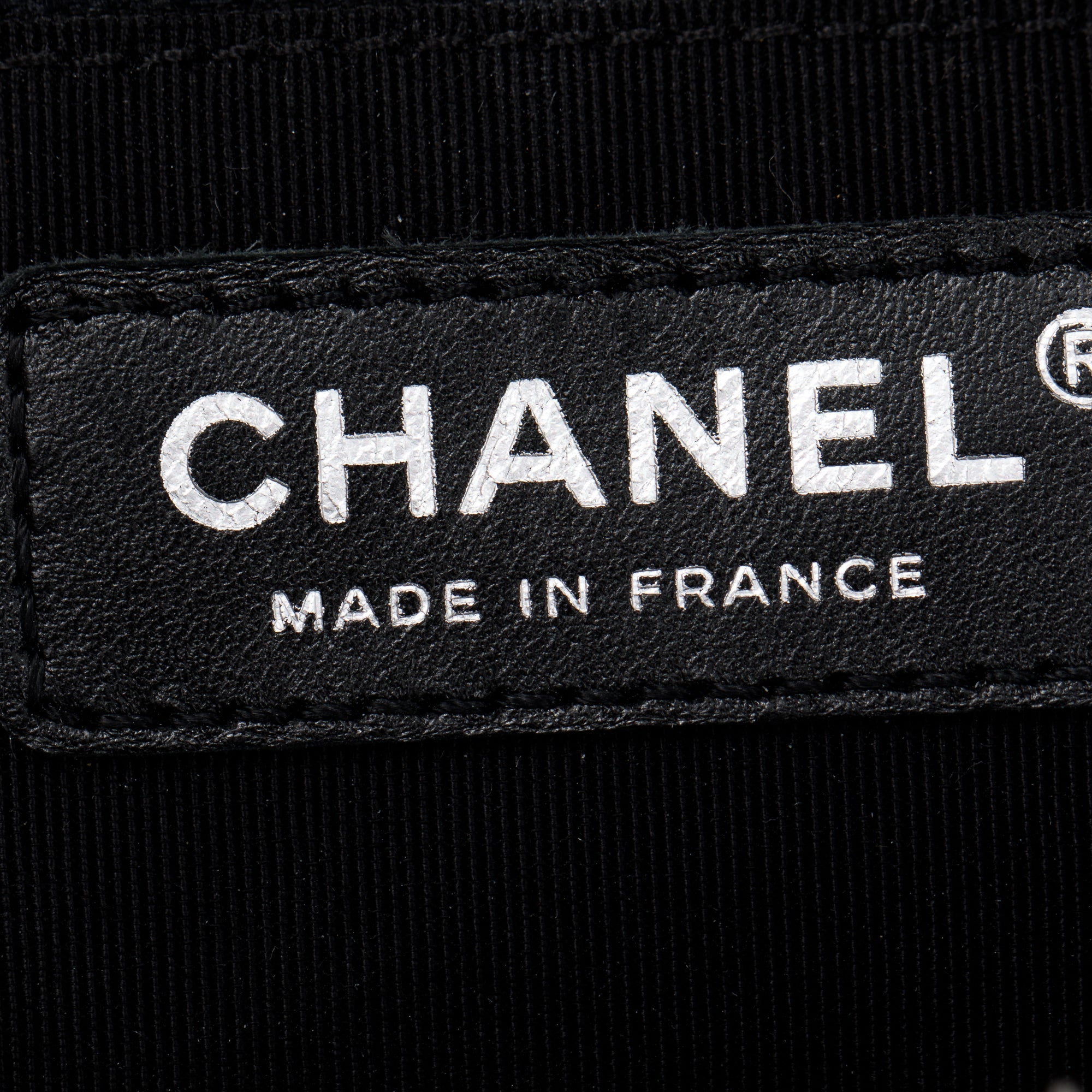 Chanel Black Quilted Caviar Leather Small Casual Rock Flap Bag w/ Box & Authenticity Card