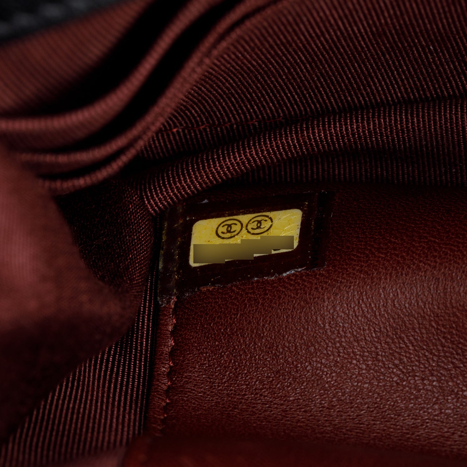 Chanel Black Quilted Lambskin Leather Classic Wallet on Chain w/ Box & Authenticity Card