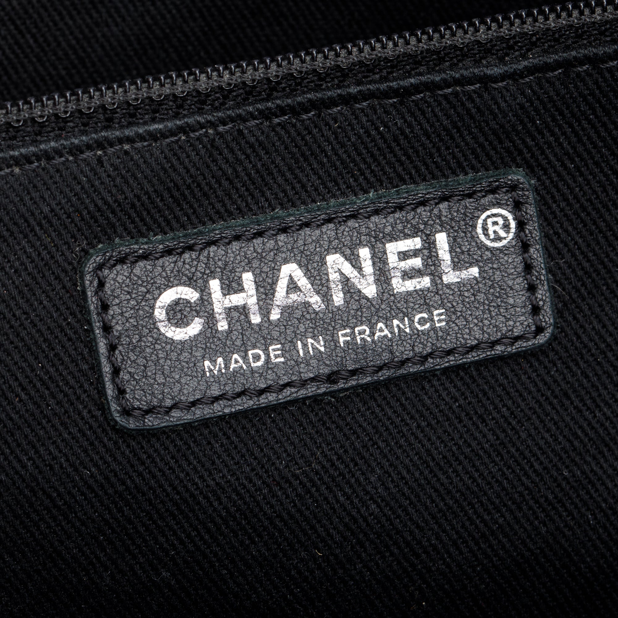 Chanel Black Quilted Lambskin Leather In The Business Camera Bag