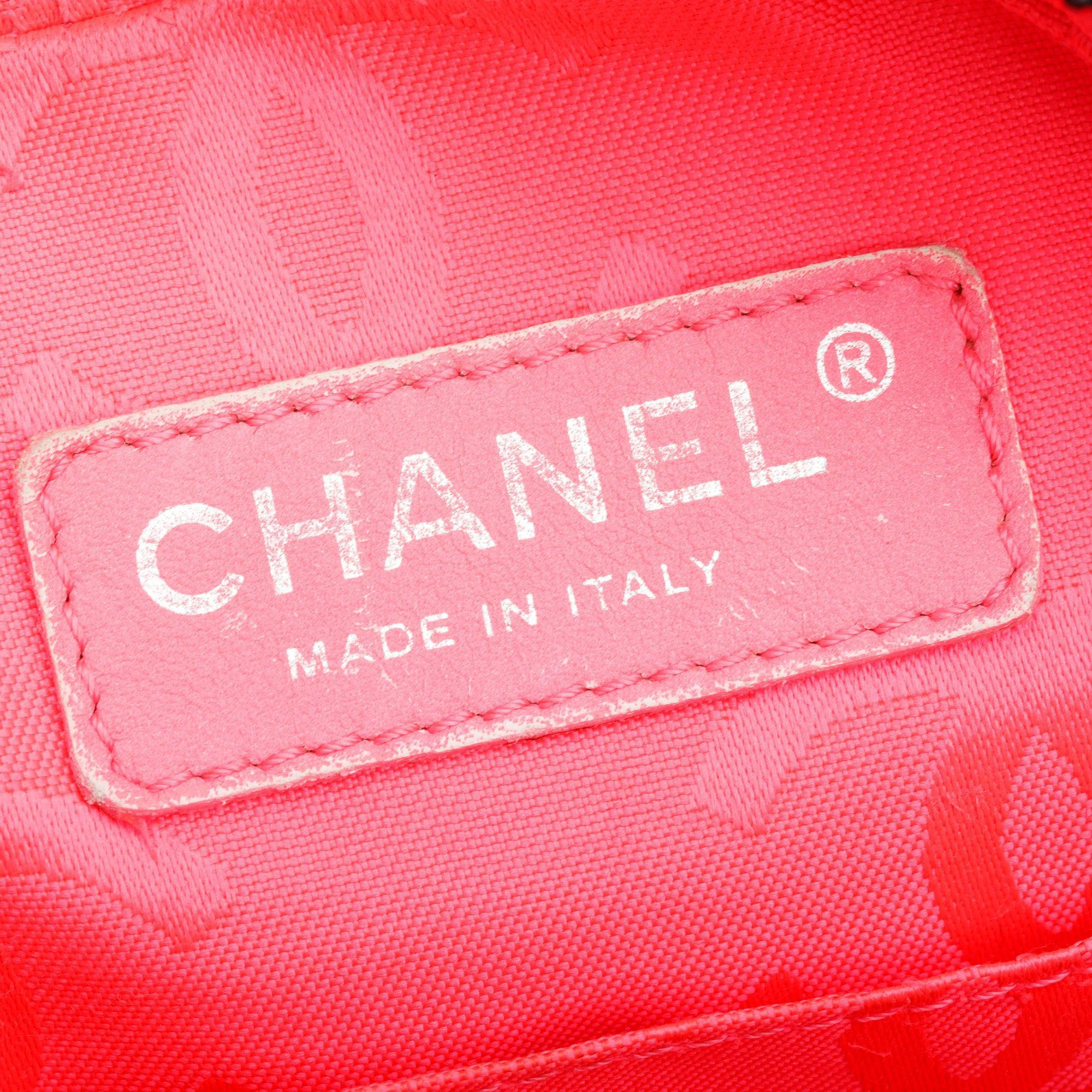 Chanel Black Quilted Lambskin Leather Ligne Cambon Camera Bag