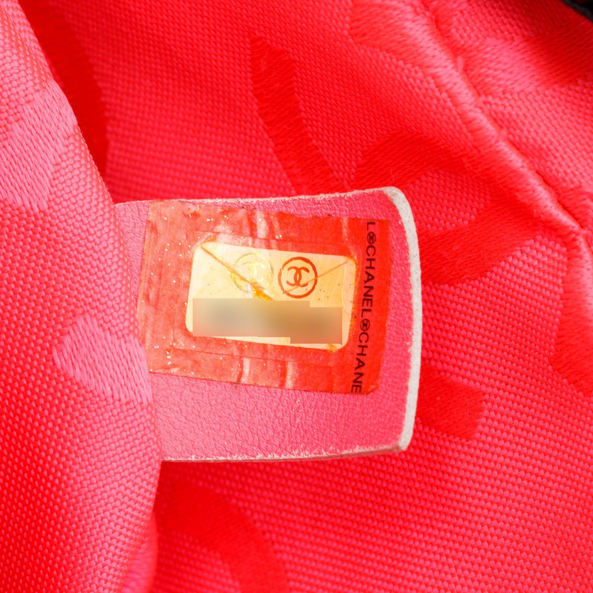 Chanel Black Quilted Lambskin Leather Ligne Cambon Camera Bag