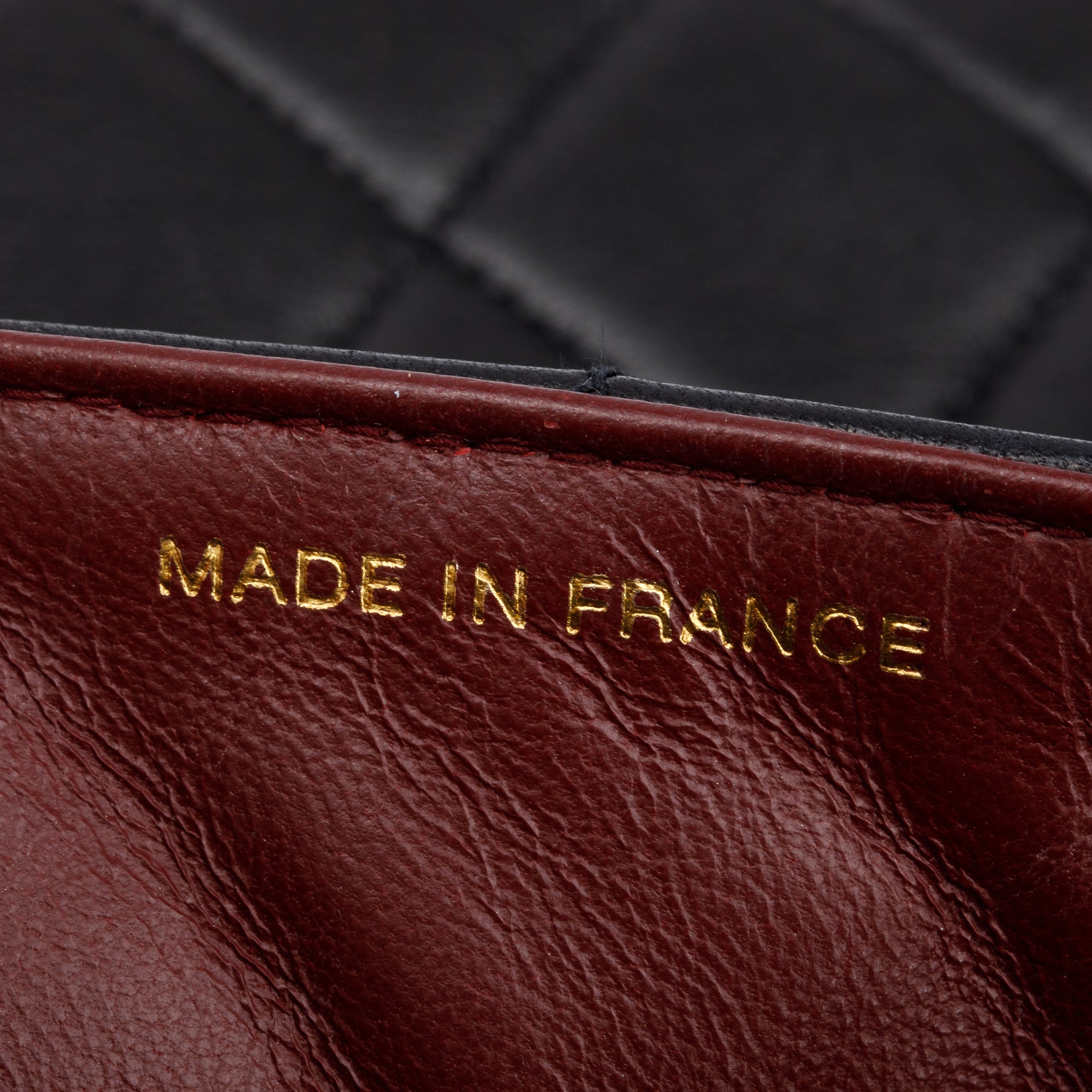 Chanel Black Quilted Lambskin Leather Medium Kelly Top Handle Bag