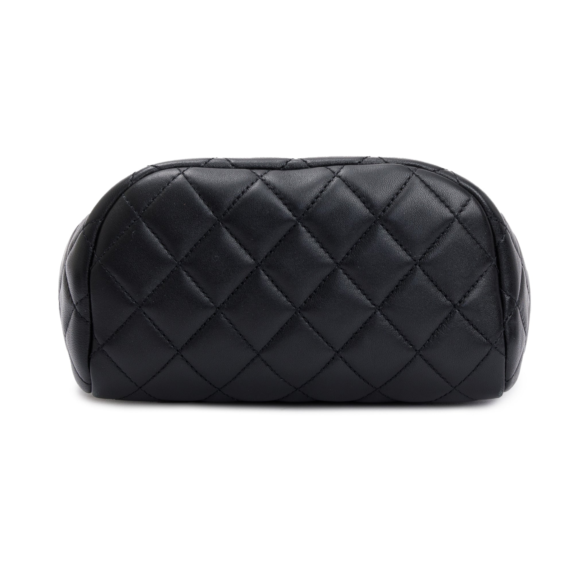 Chanel Black Quilted Lambskin Leather Mini Urban Spirit Backpack w/ Authenticity Card