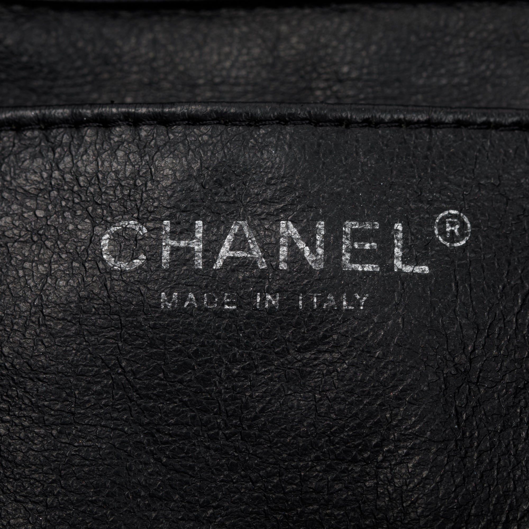 Chanel Black Quilted Patent Leather New Clutch